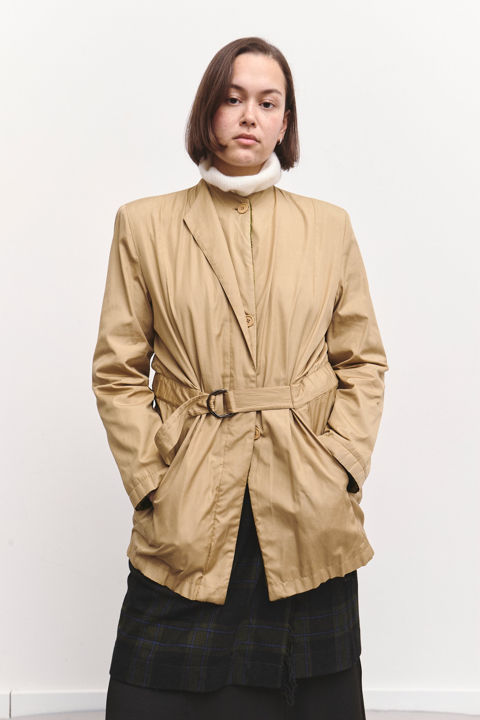 DIOR CINCHED COAT (S/M)