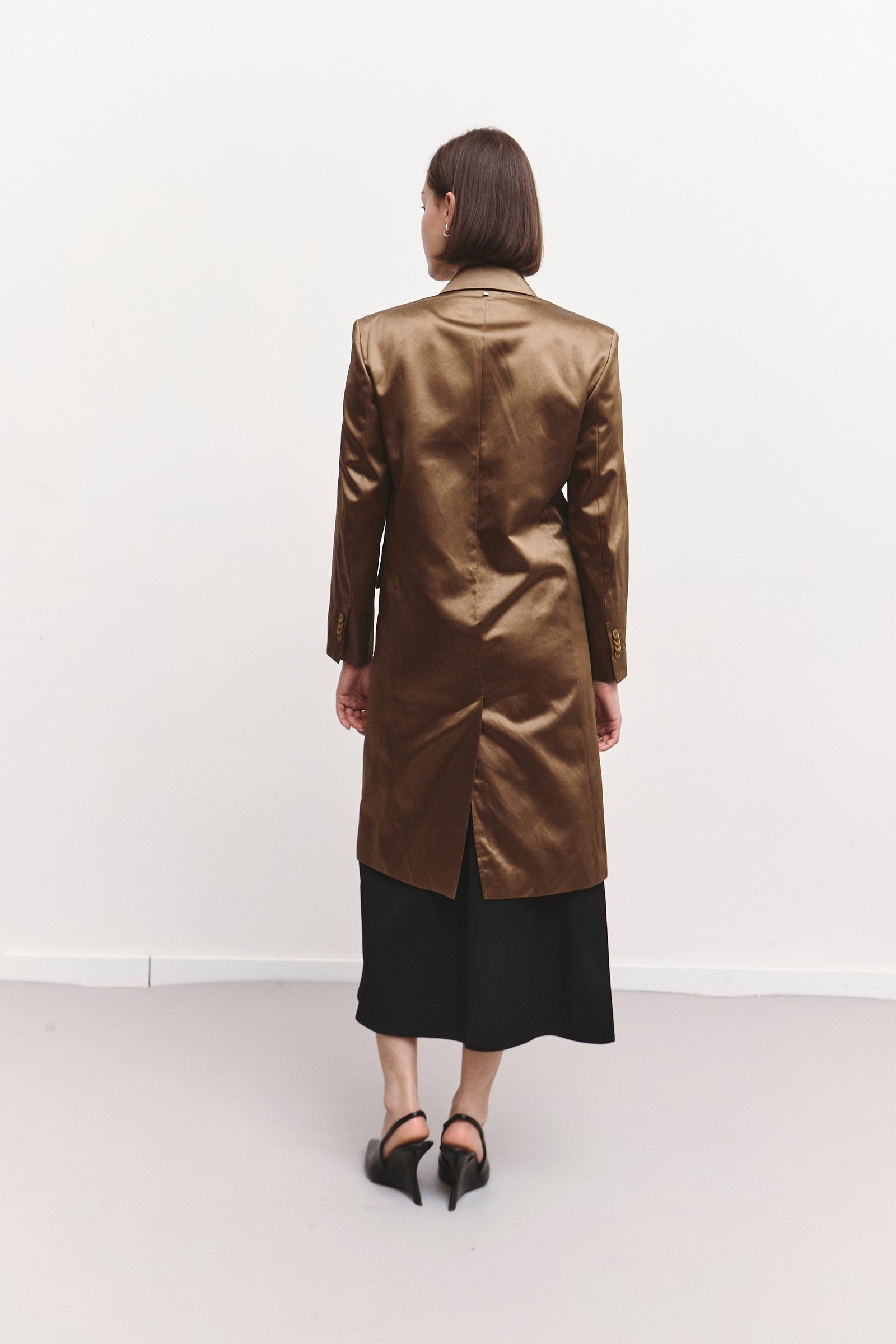 SPORTMAX SATIN JACKET (S/M)