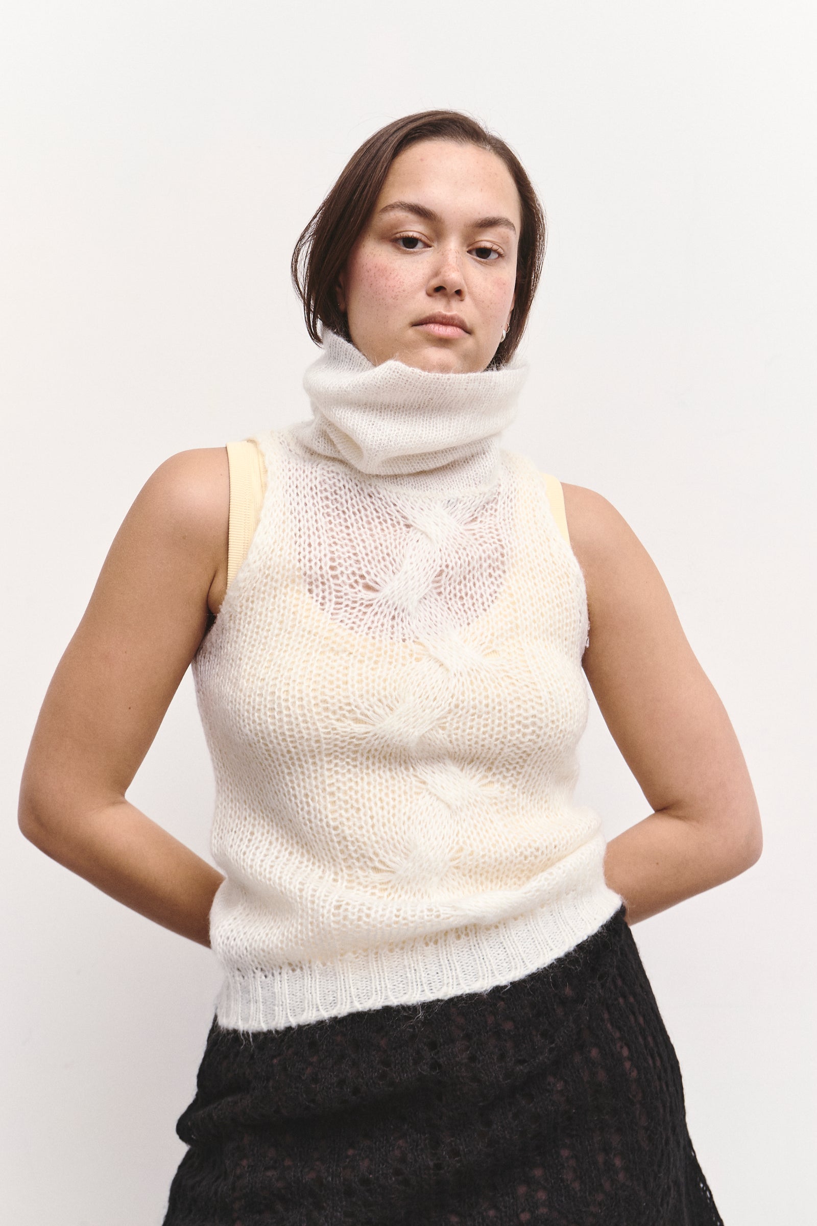SISLEY KNITTED TURTLENECK (S/M)