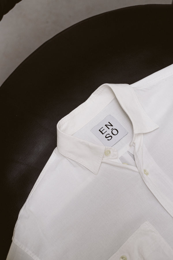 enso white shirt
