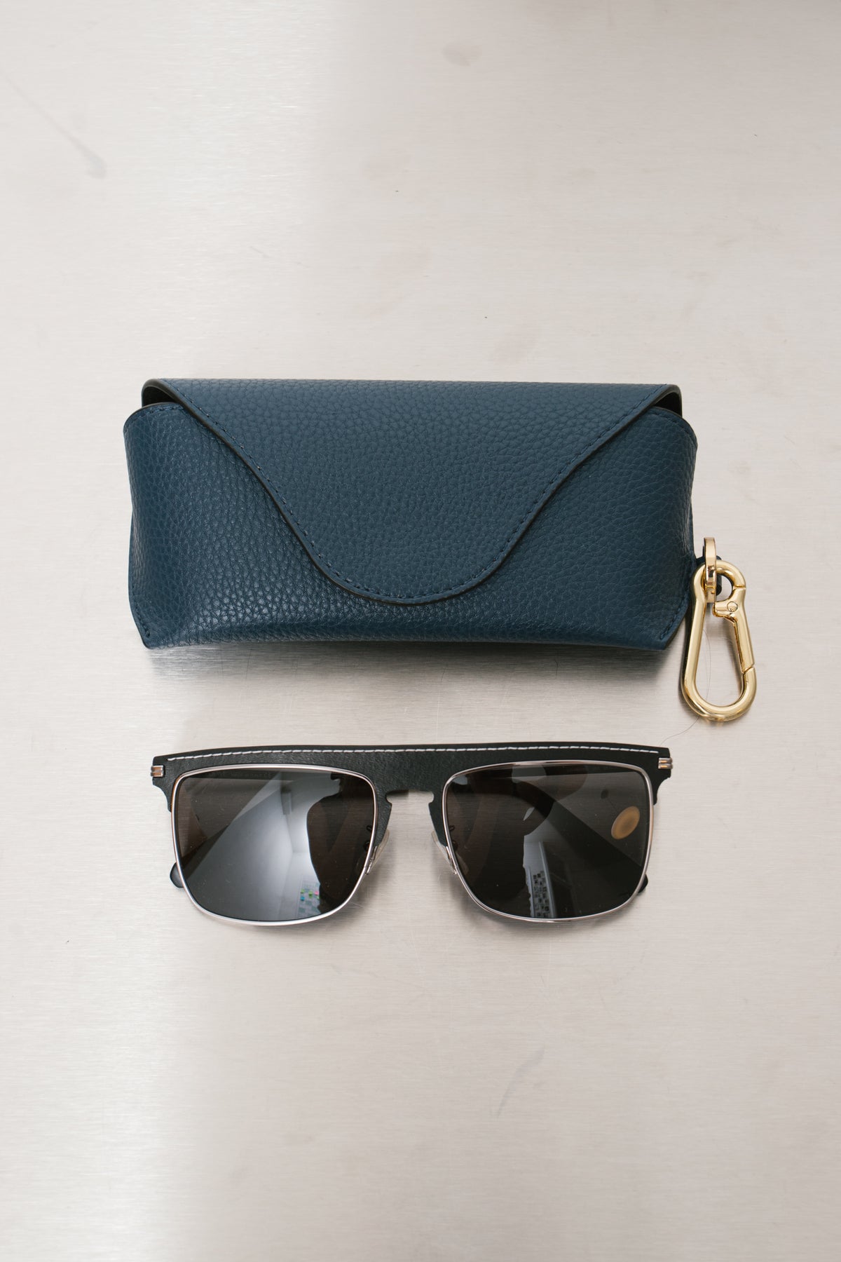 LOEWE STITCHED EDGE SUNGLASSES