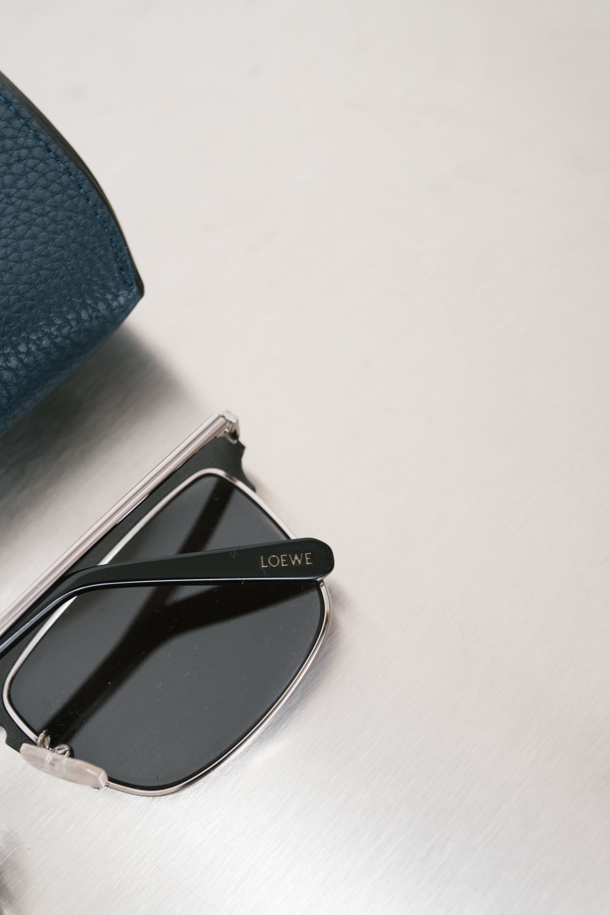 LOEWE STITCHED EDGE SUNGLASSES