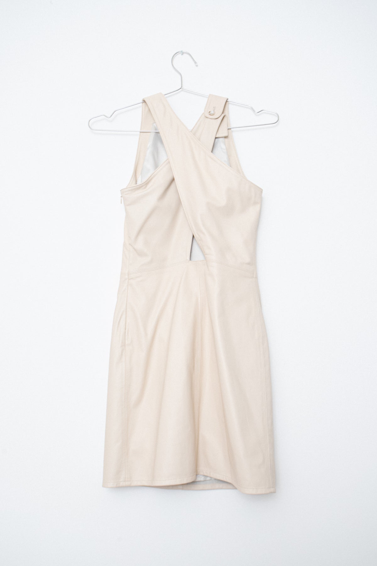 LOULOU STUDIO LEATHER DRESS (XS/S)