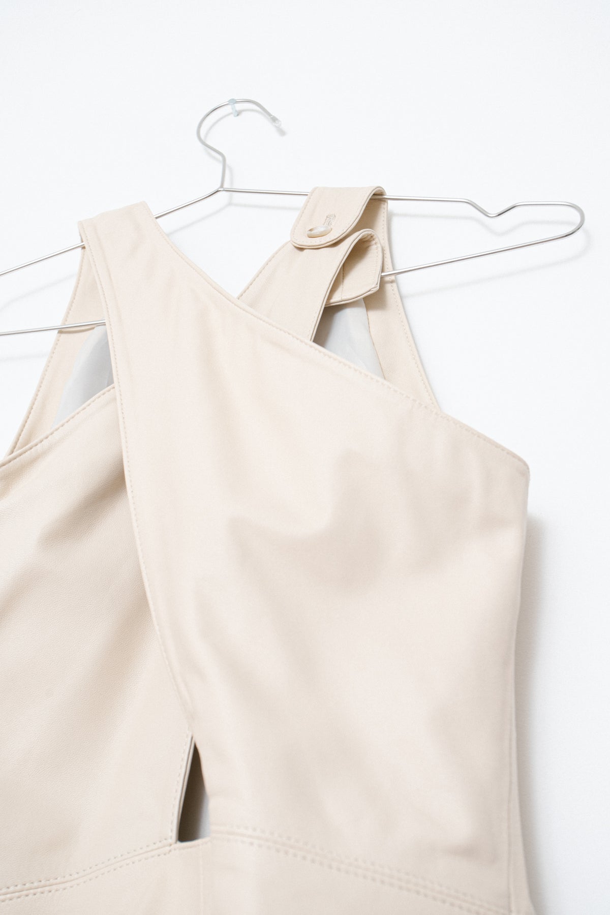 LOULOU STUDIO LEATHER DRESS (XS/S)