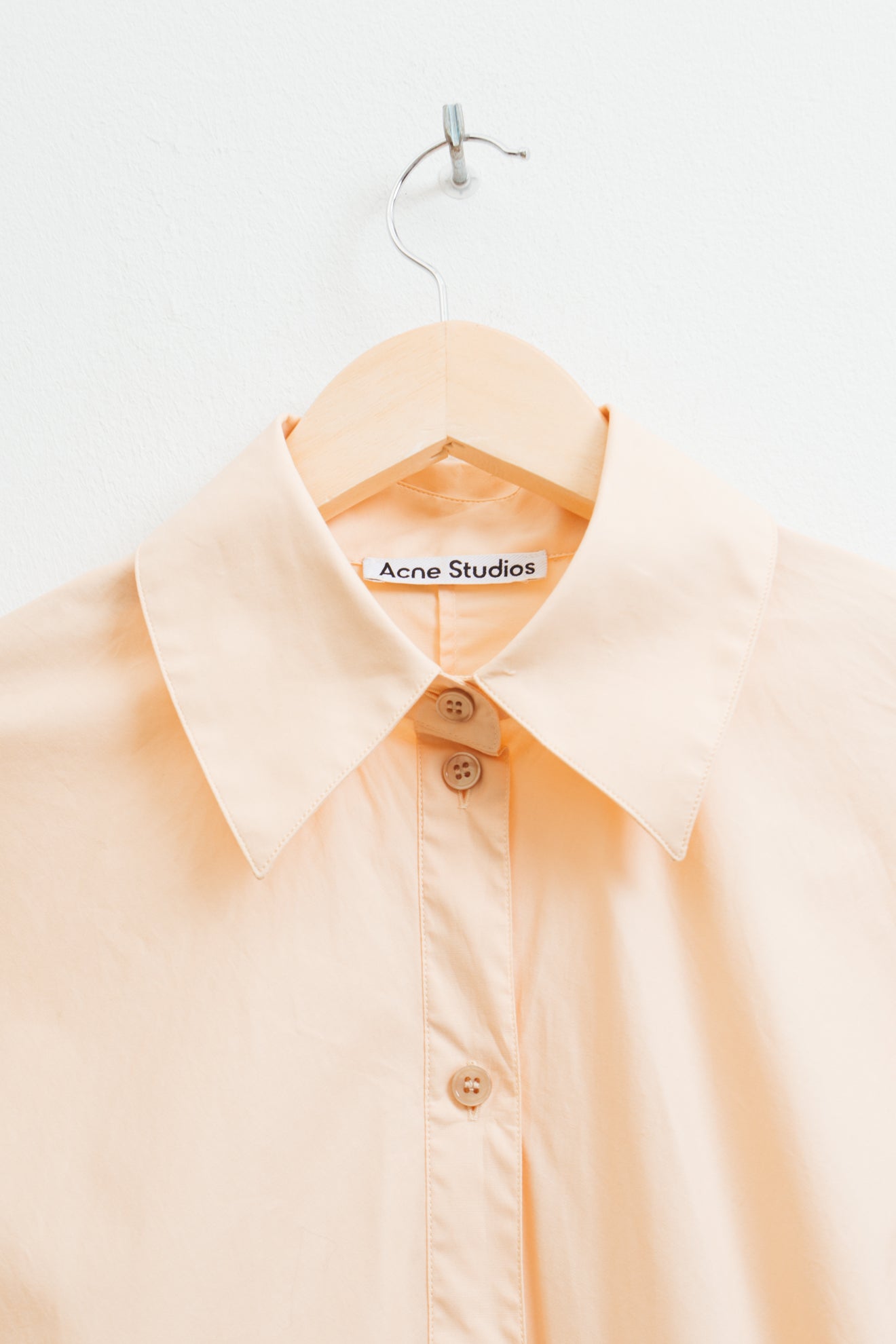 ACNE STUDIOS PLEAT SHIRT XS/S