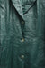 THE GREEN LEATHER COAT (XS/S)