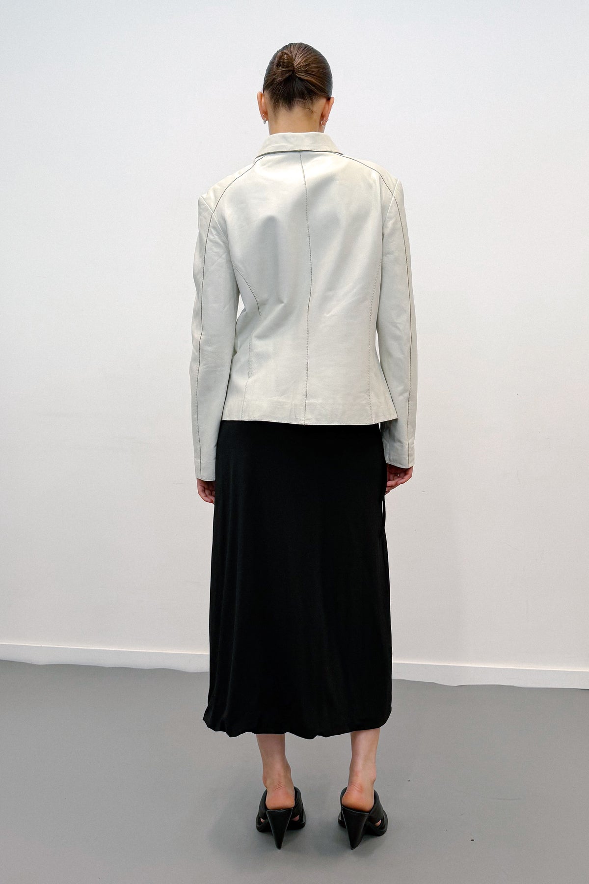 THE RELAXED LEATHER JACKET (M/L) - ENSO Vintage