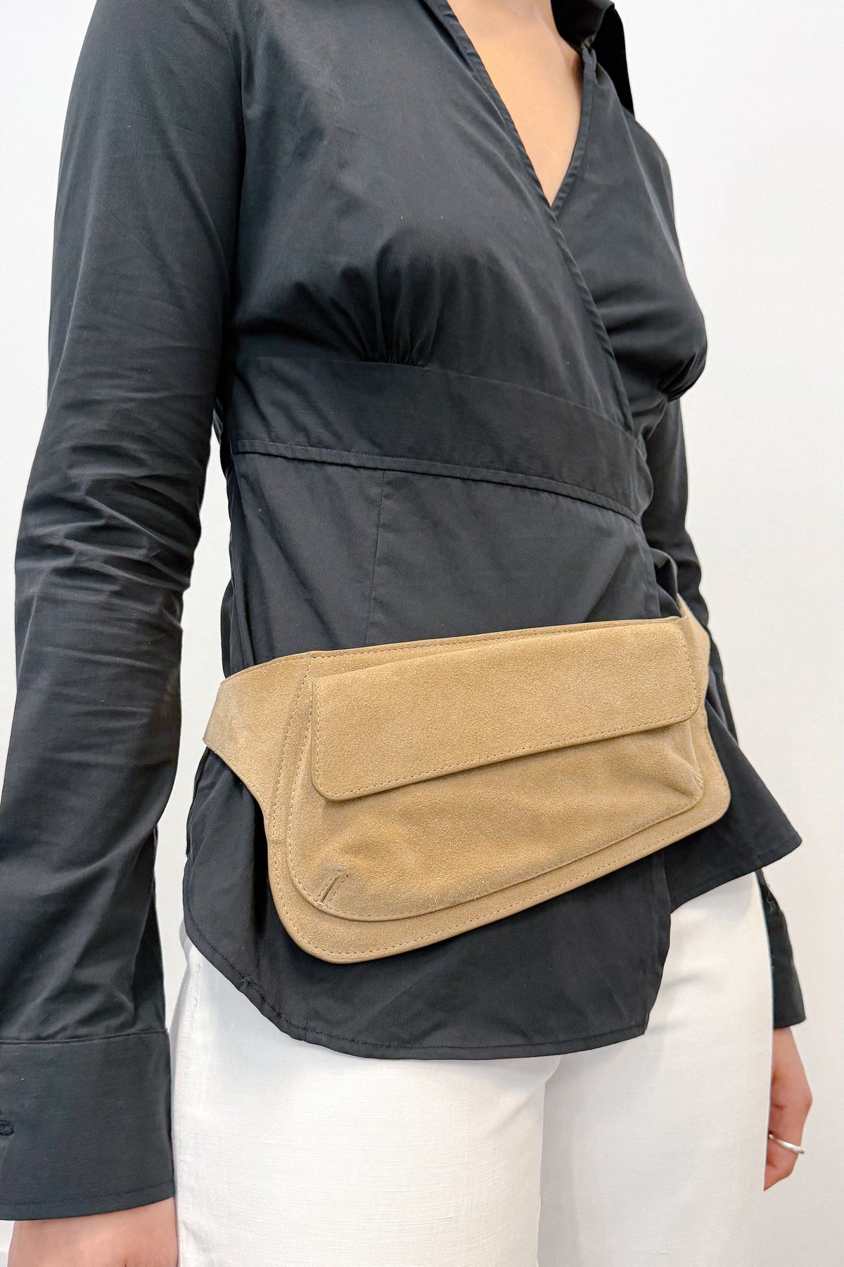 THE SUEDE WAIST BAG - ENSO Vintage