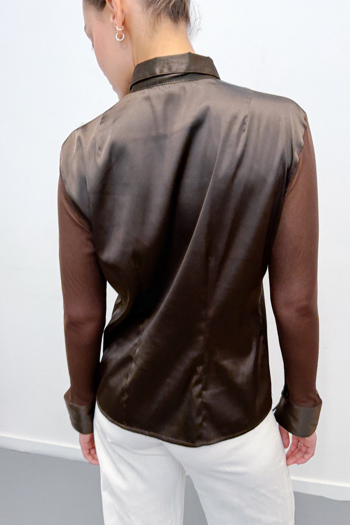 THE SEE THROUGH ZIP SHIRT (M/L) - ENSO Vintage