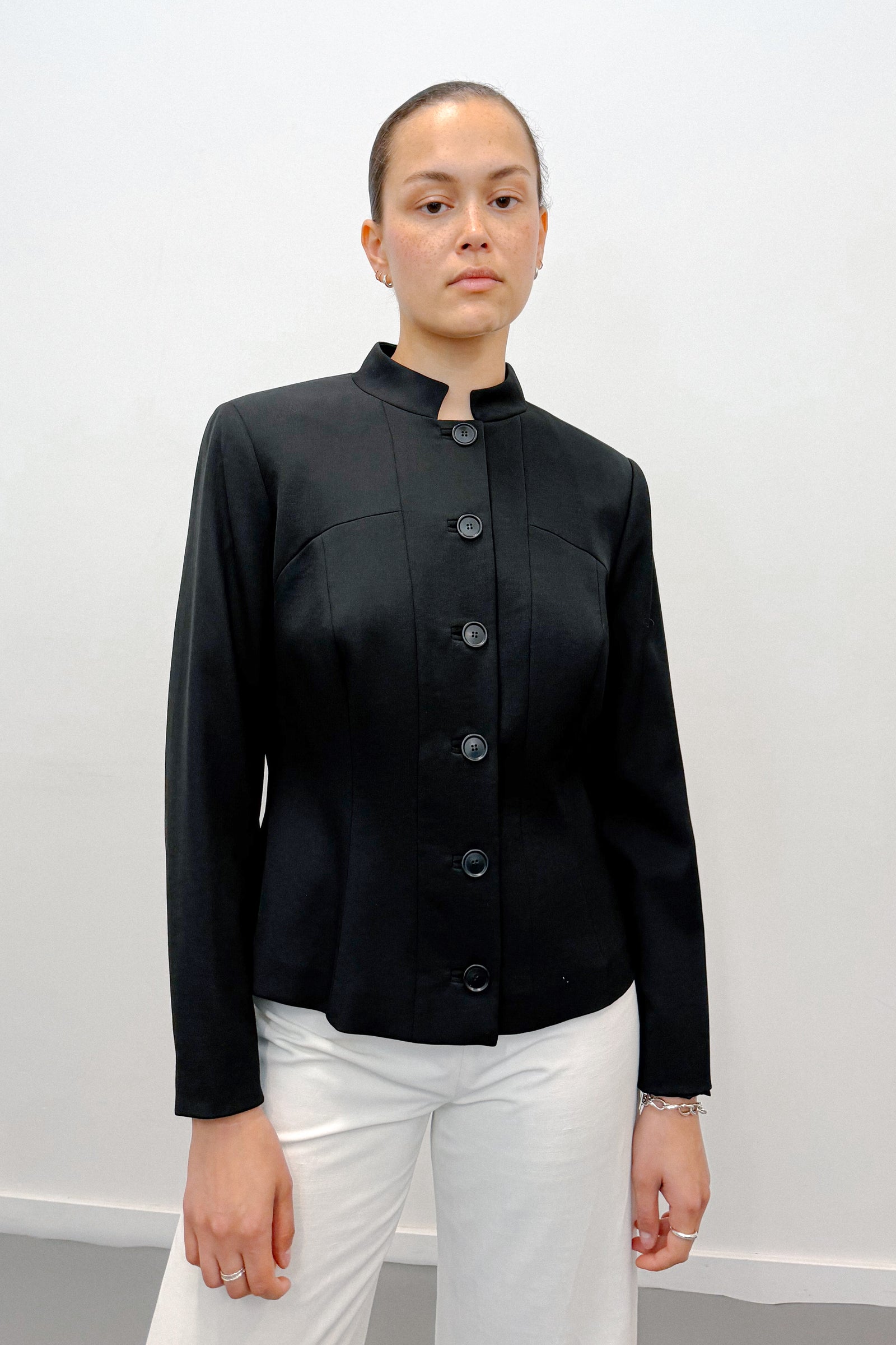 THE BLACK MAO BLAZER (M/L) - ENSO Vintage