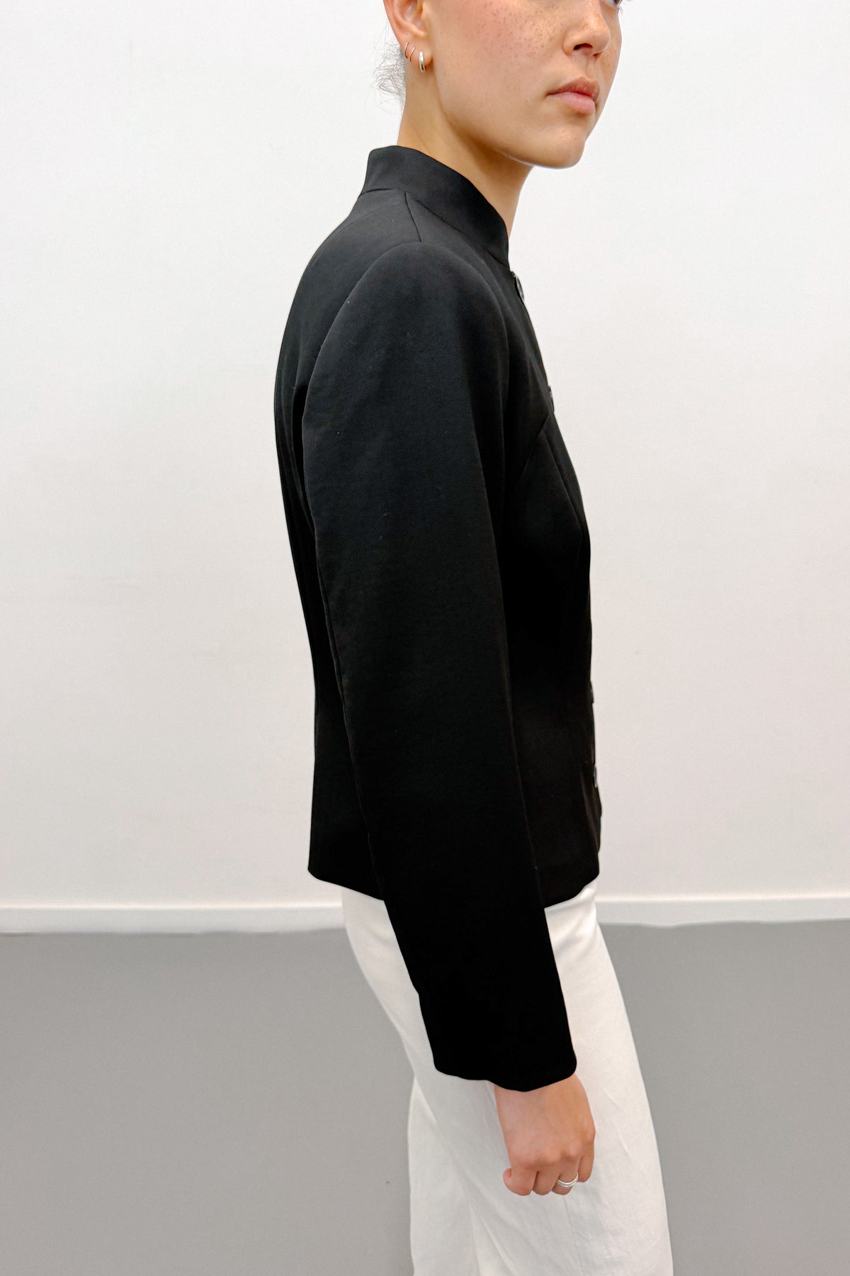 THE BLACK MAO BLAZER (M/L) - ENSO Vintage