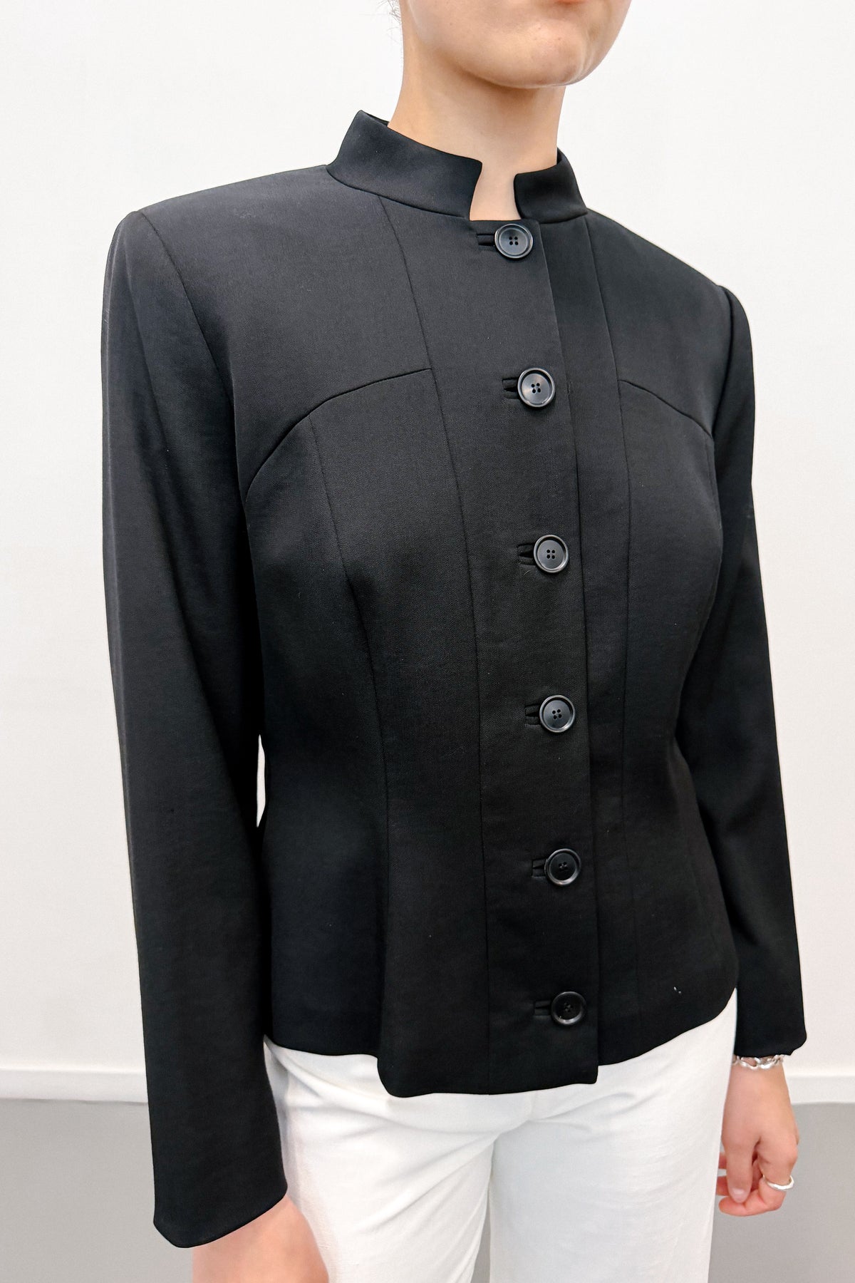 THE BLACK MAO BLAZER (M/L) - ENSO Vintage