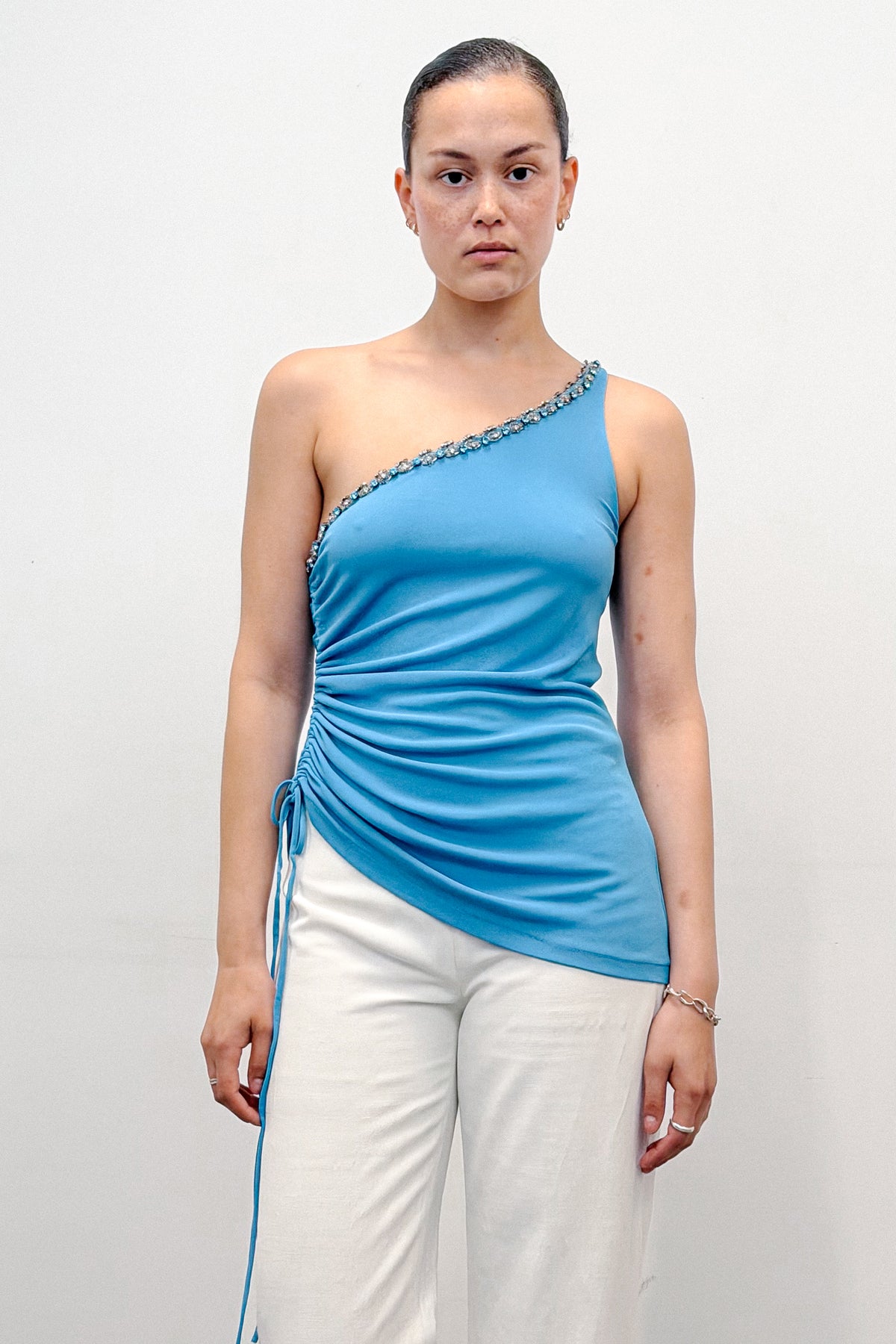 LA PERLA RUCHED TOP (S/M/L) - ENSO Vintage