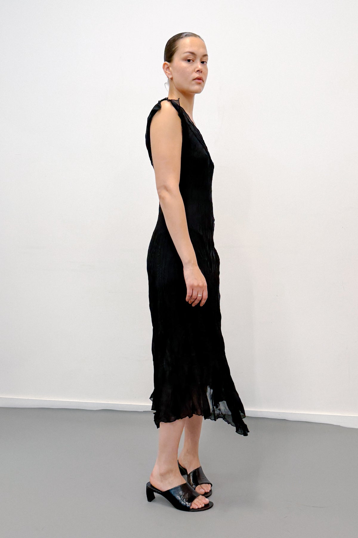 THE CRINKLED CHIFFON MIDI (XS/S) - ENSO Vintage