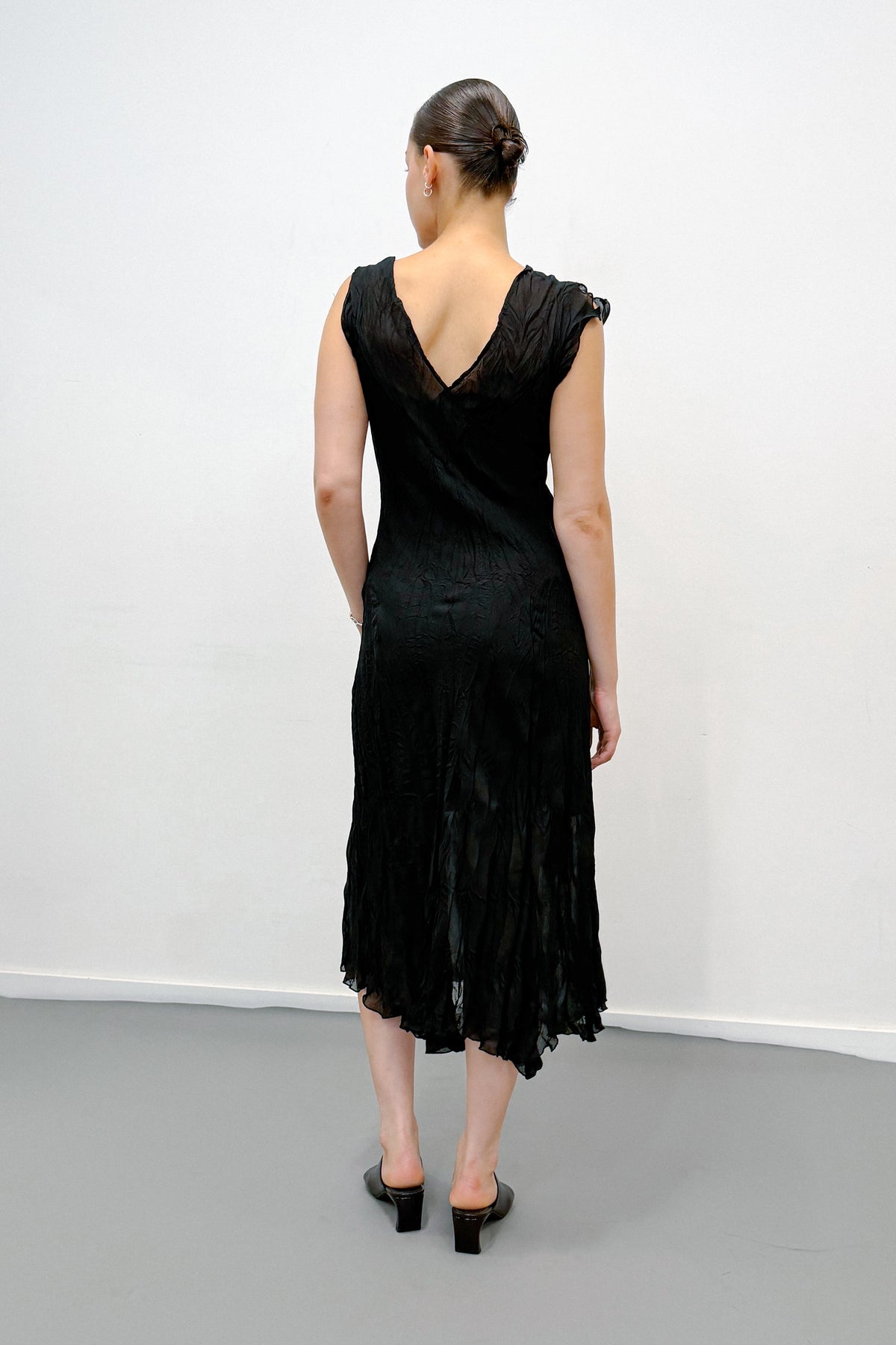 THE CRINKLED CHIFFON MIDI (XS/S) - ENSO Vintage