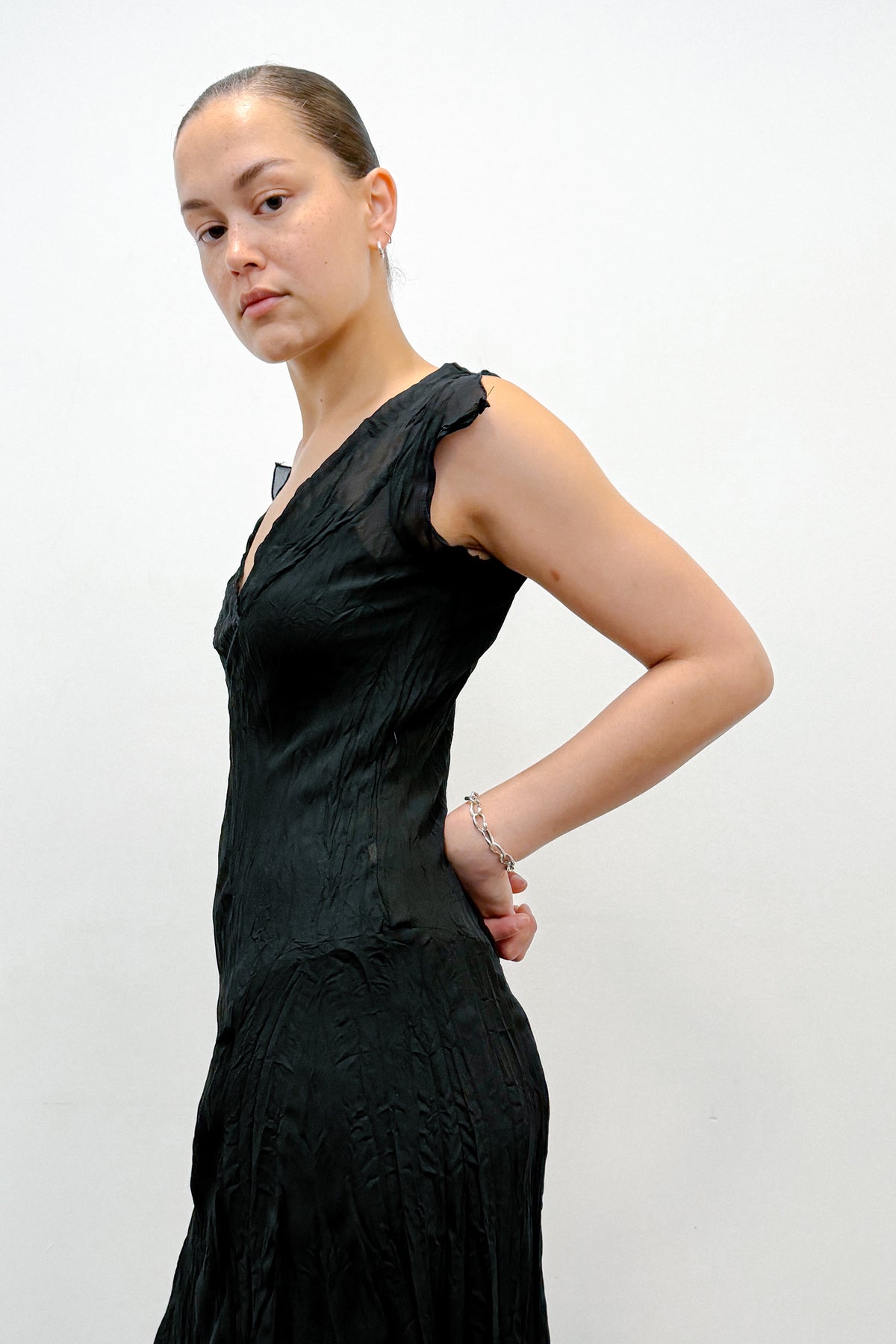 THE CRINKLED CHIFFON MIDI (XS/S) - ENSO Vintage