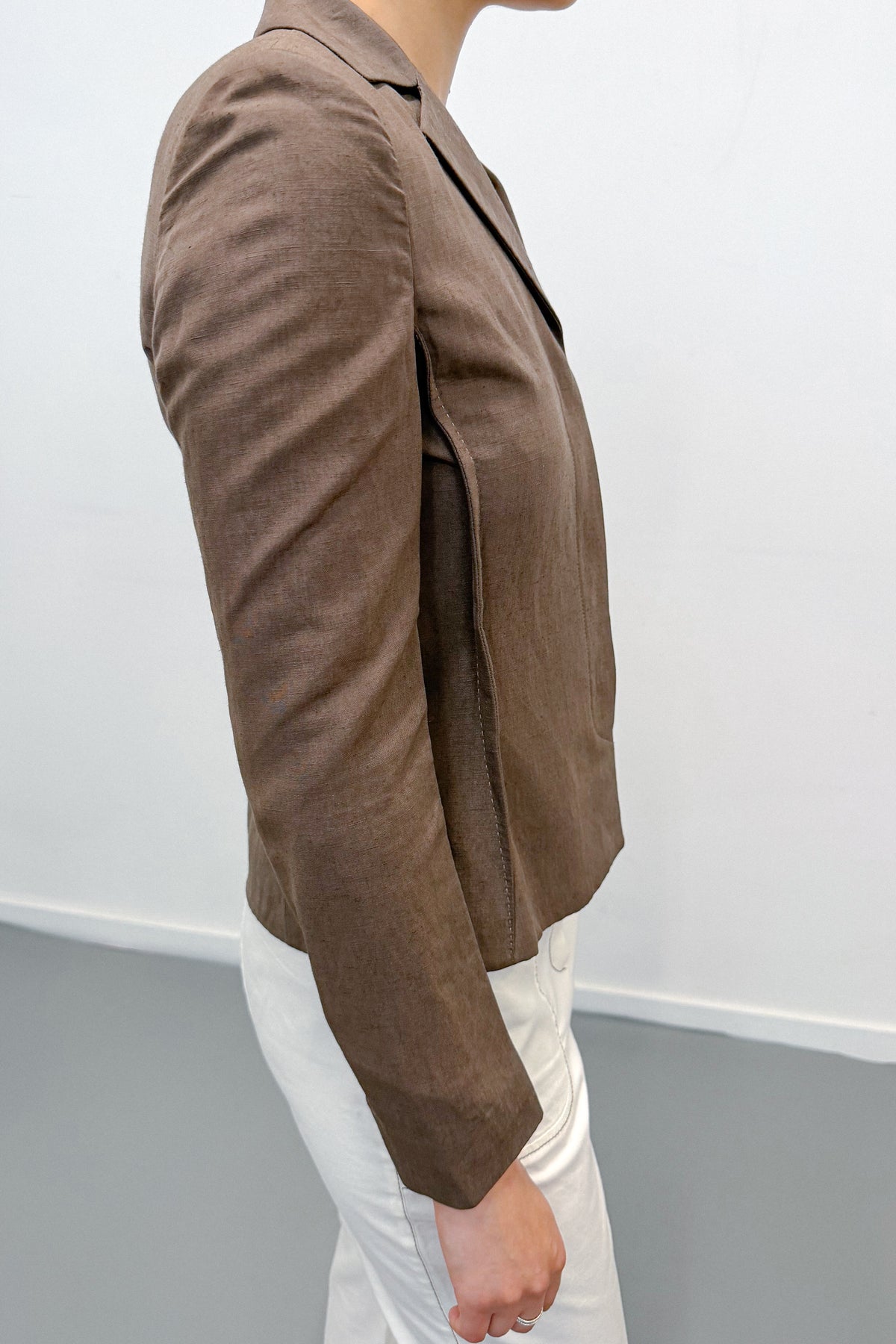 THE BOX PLEAT BLAZER (XS/S) - ENSO Vintage
