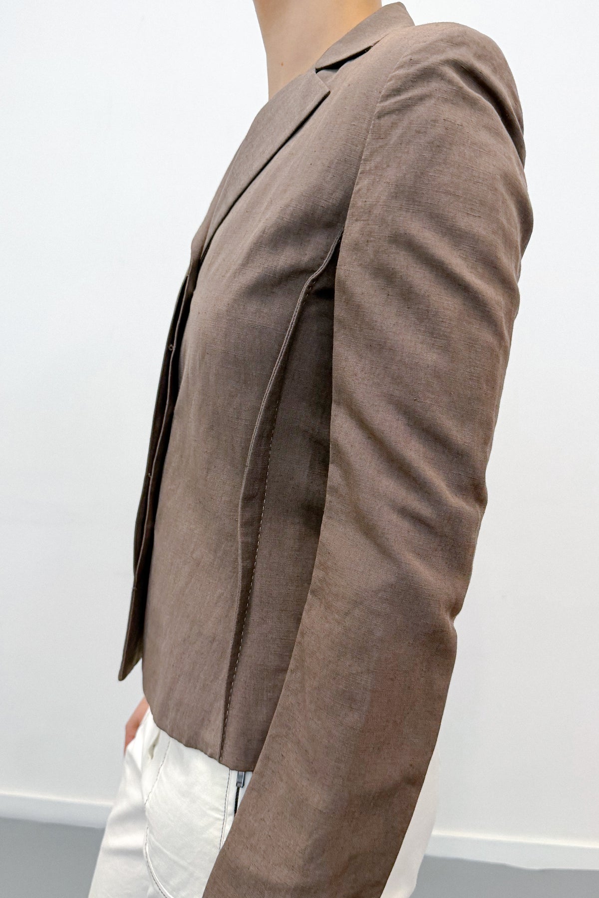 THE BOX PLEAT BLAZER (XS/S) - ENSO Vintage