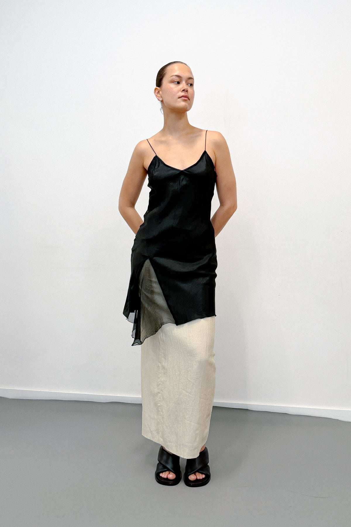 THE SHEER SLIP TOP (S/M) - ENSO Vintage