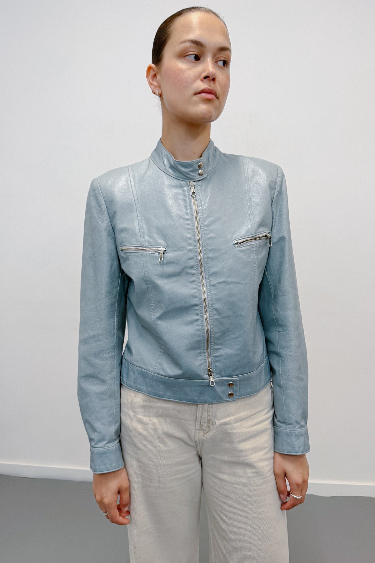 THE BLUE LEATHER (S/M) - ENSO Vintage