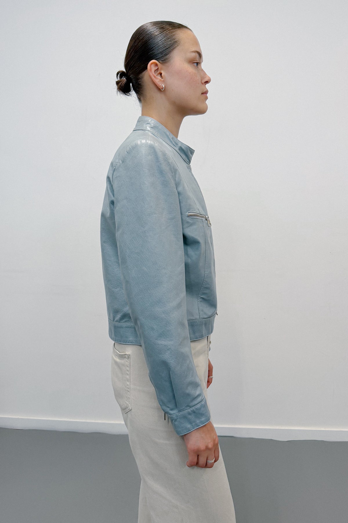 THE BLUE LEATHER (S/M) - ENSO Vintage