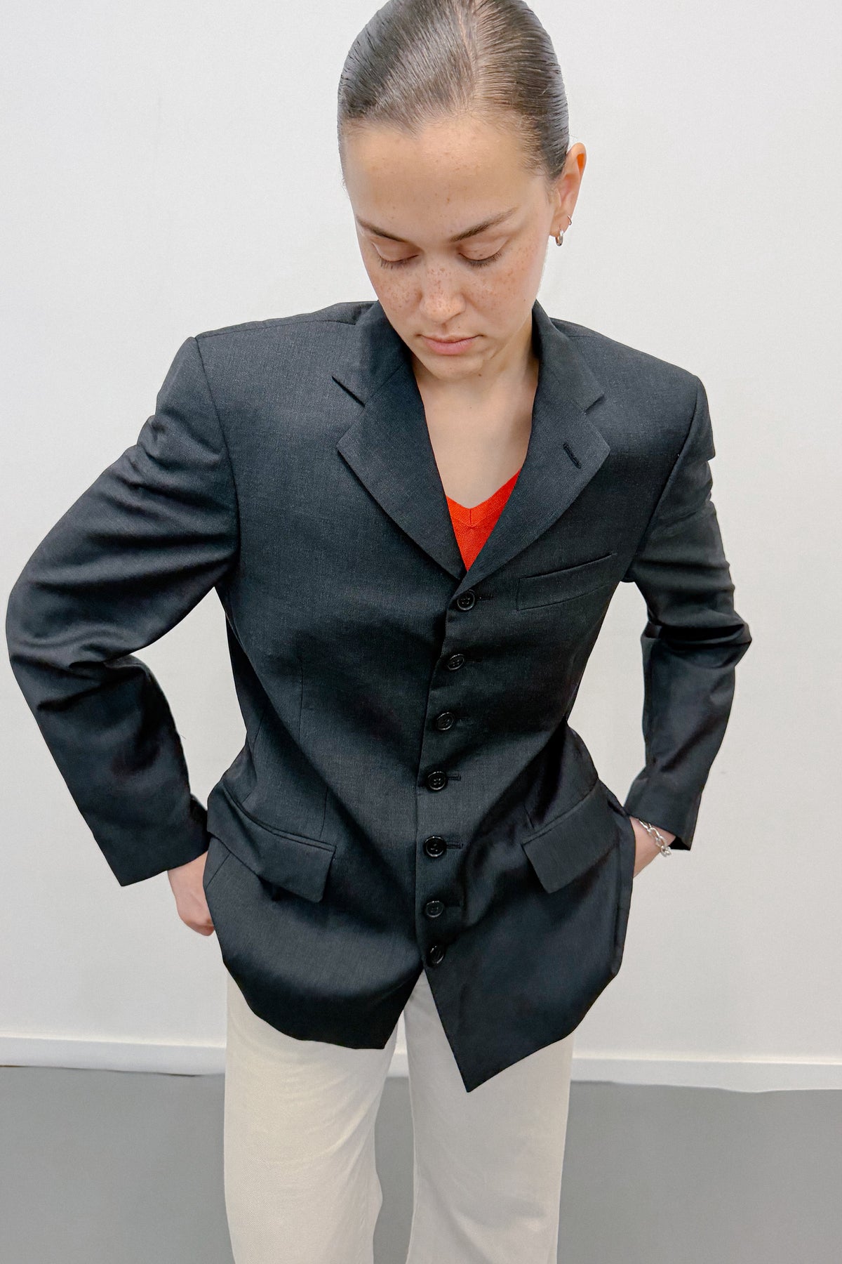 THE BUTTON UP BLAZER (M/L) - ENSO Vintage