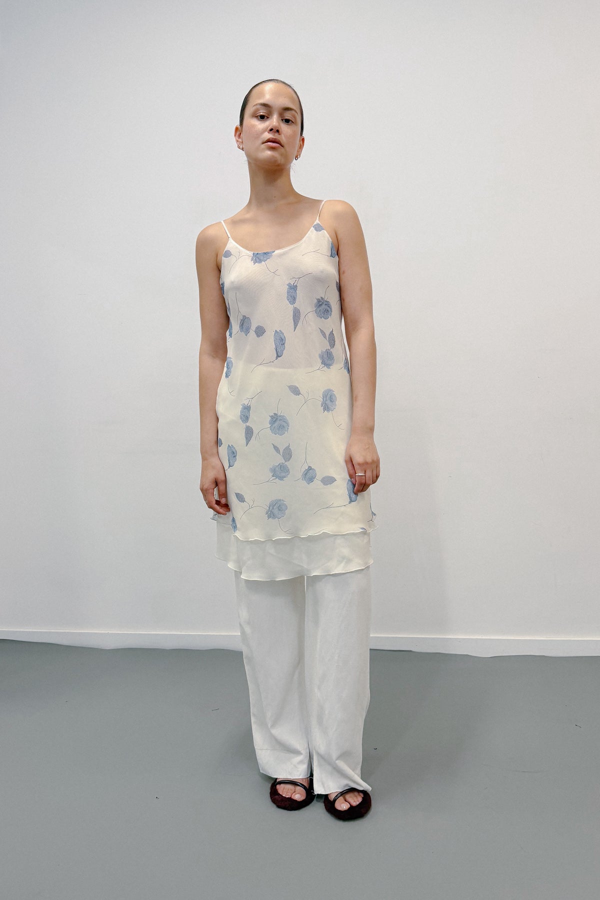 THE SUMMER SILK DRESS (S/M) - ENSO Vintage