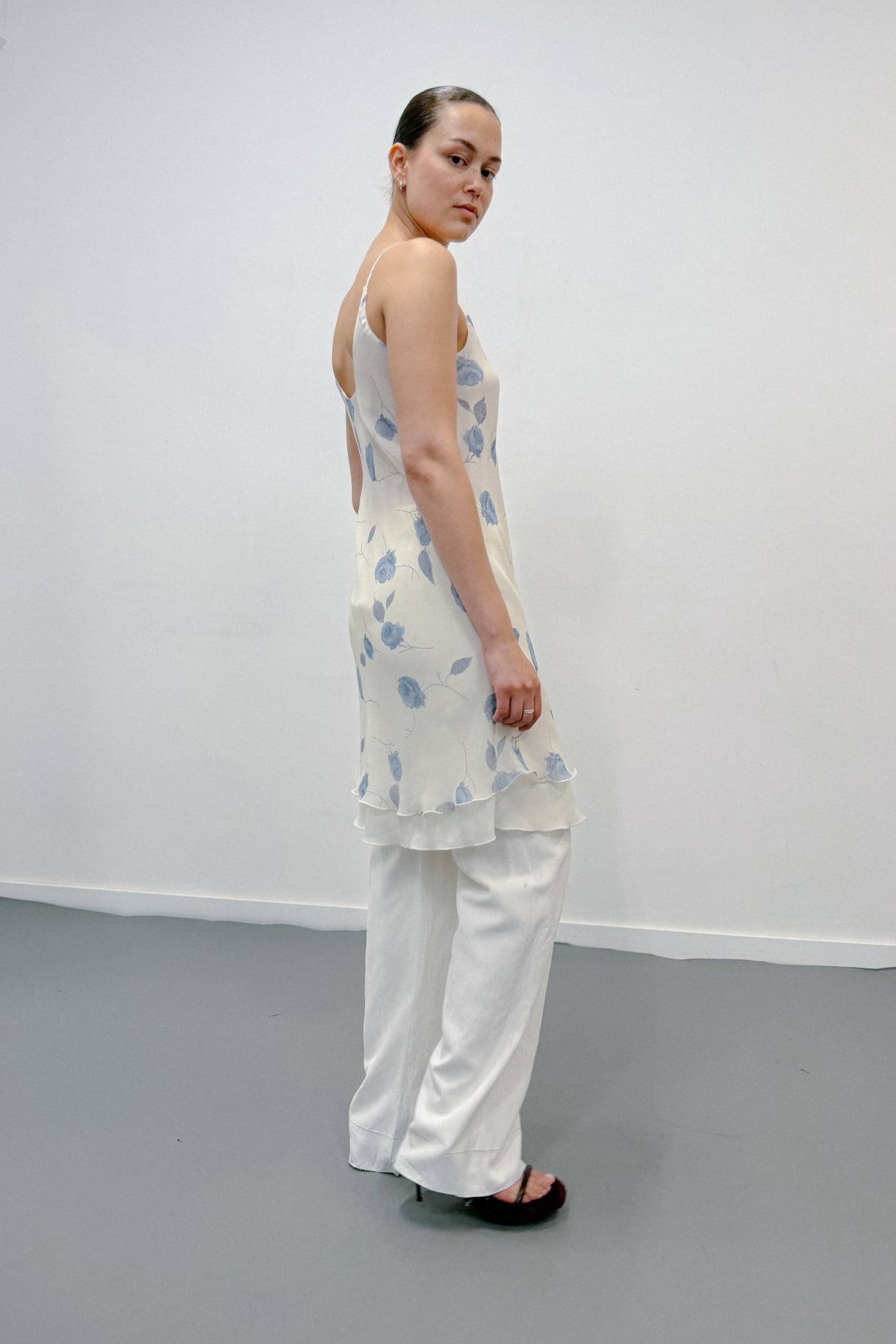 THE SUMMER SILK DRESS (S/M) - ENSO Vintage