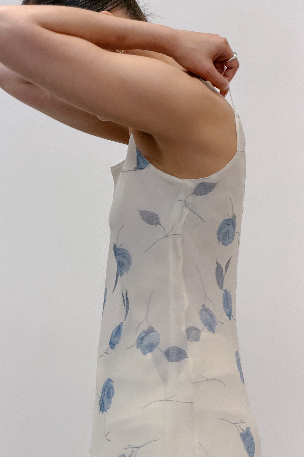THE SUMMER SILK DRESS (S/M) - ENSO Vintage