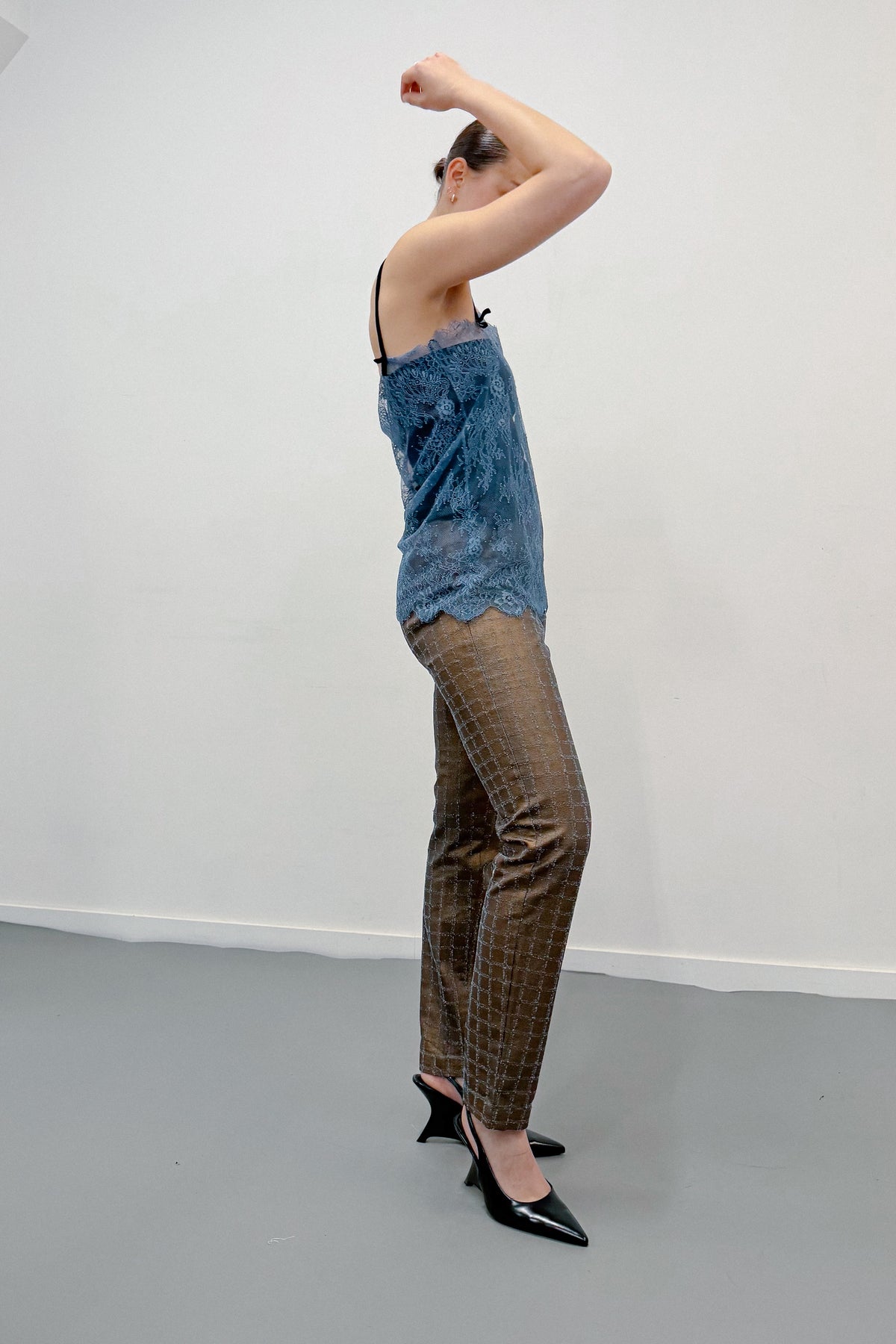 TRUSSARDI COATED DENIM (36/38) - ENSO Vintage