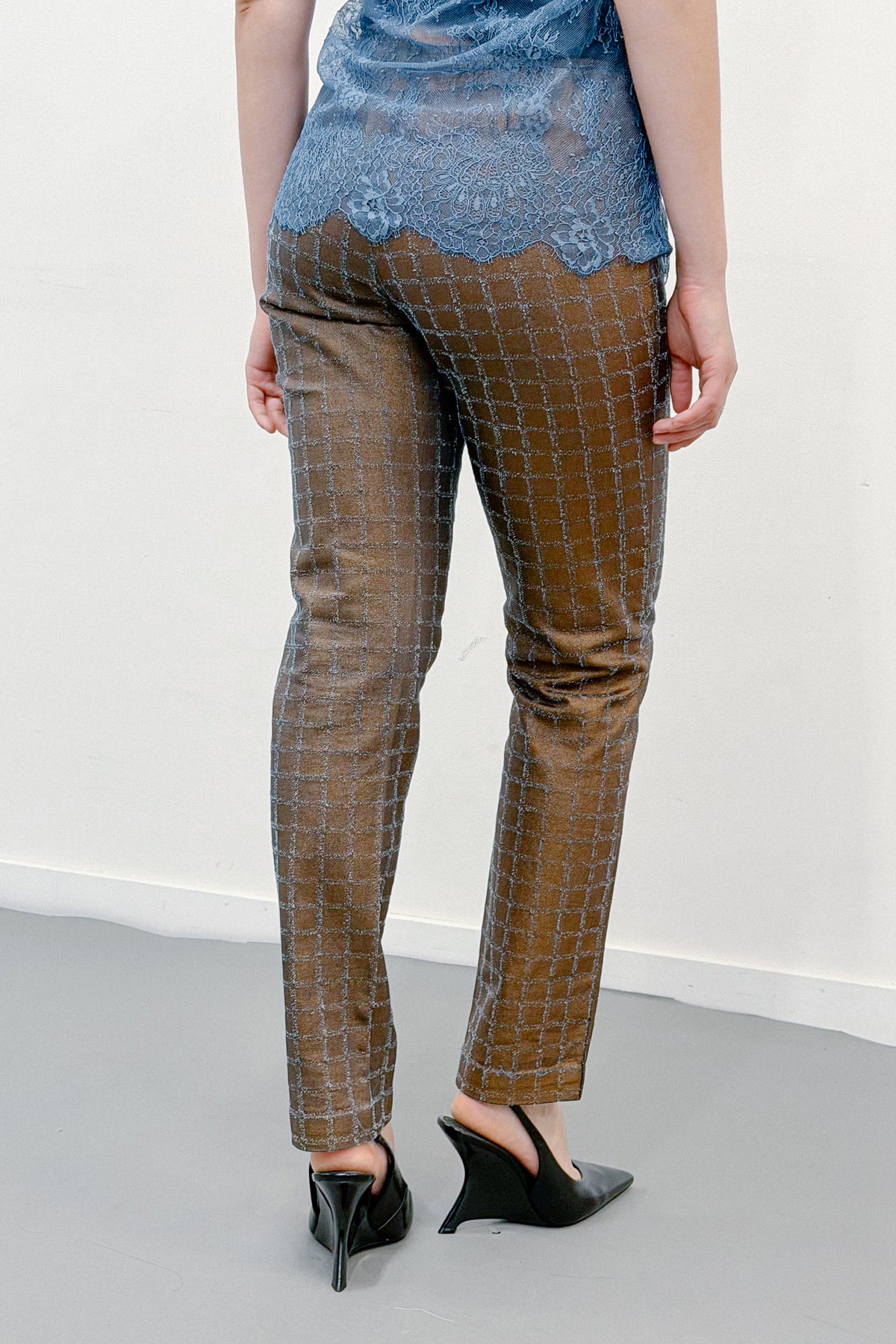 TRUSSARDI COATED DENIM (36/38) - ENSO Vintage