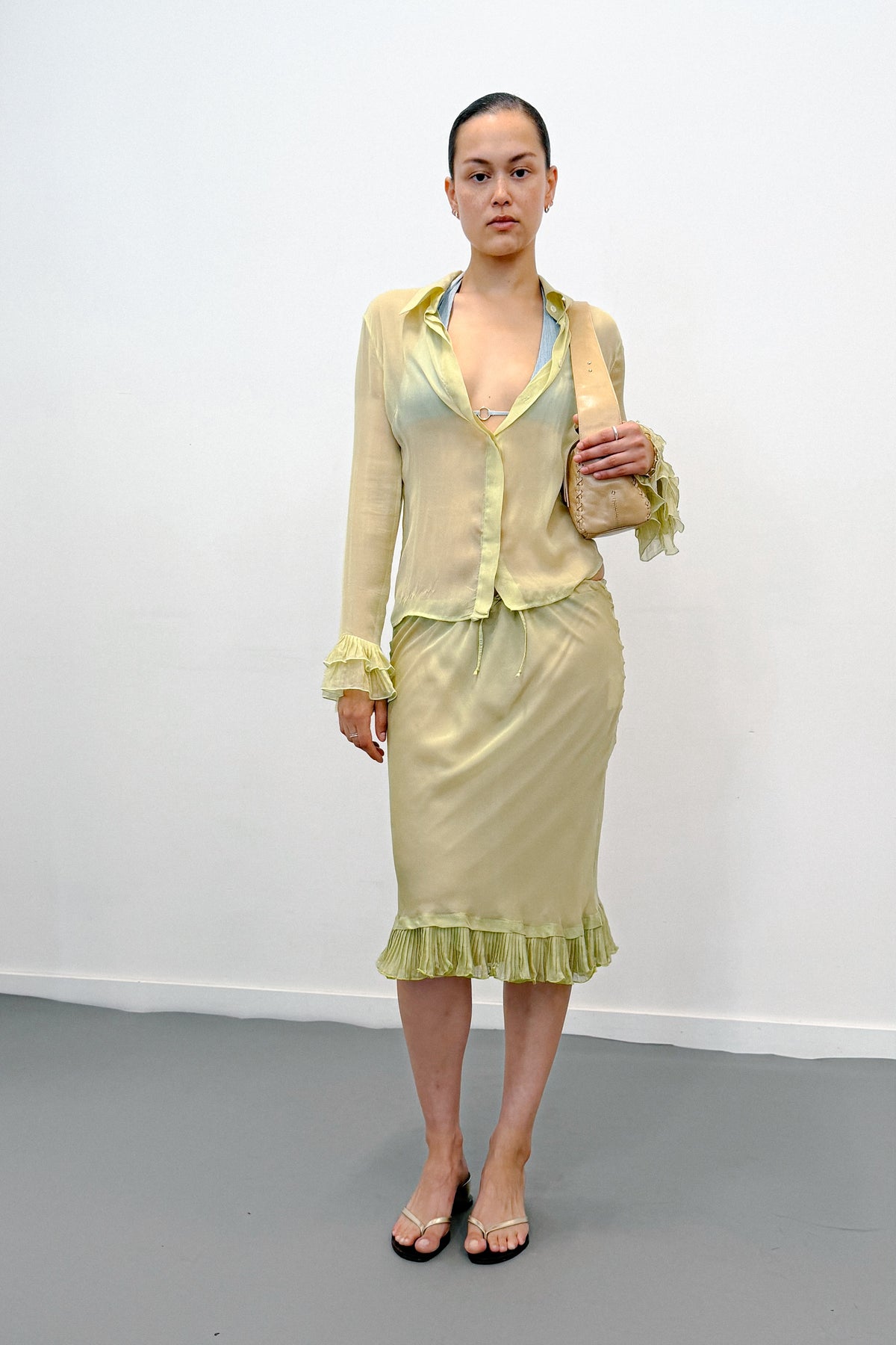 FENDI SILK SET (S/M) - ENSO Vintage
