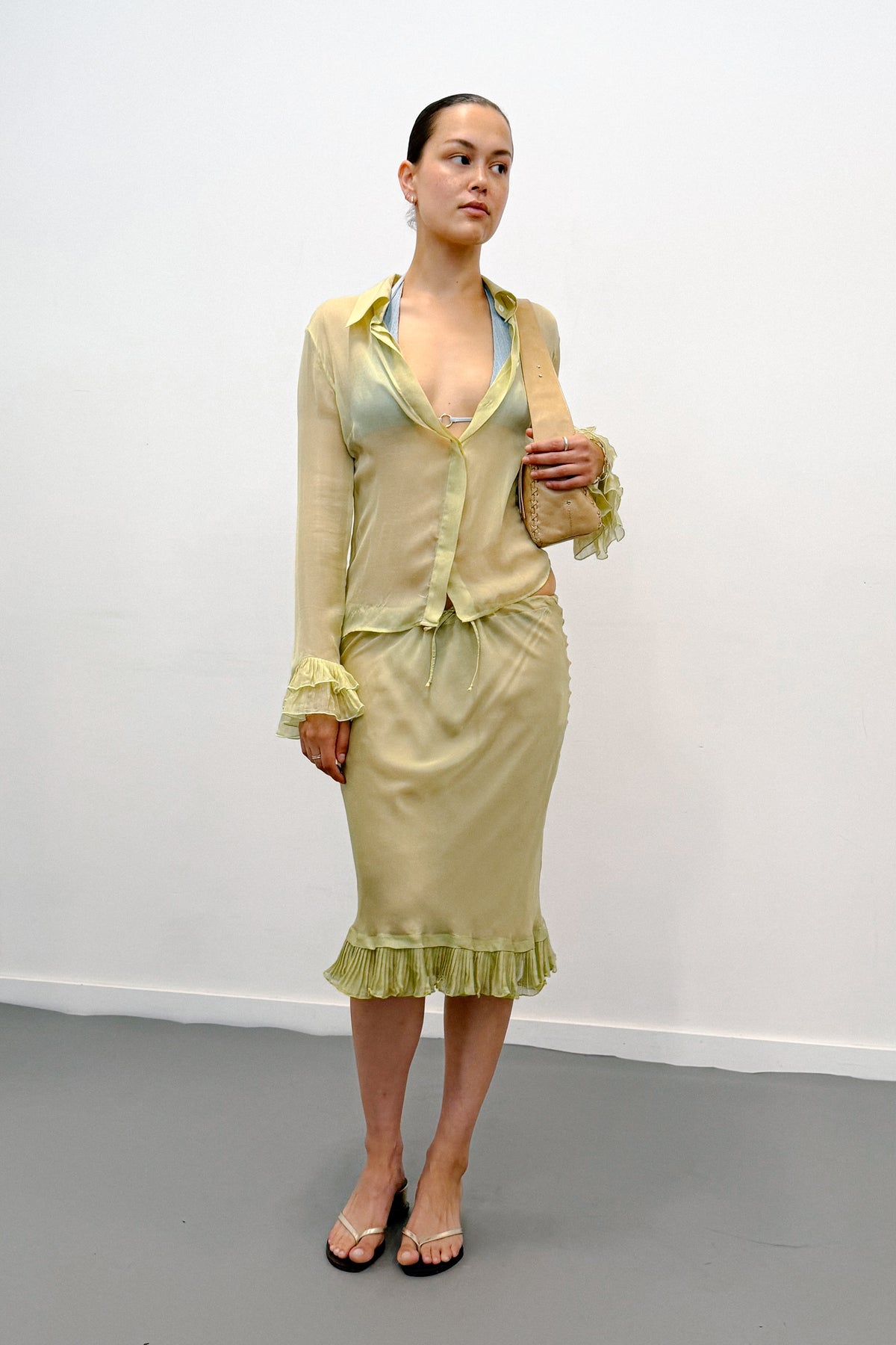 FENDI SILK SET (S/M) - ENSO Vintage