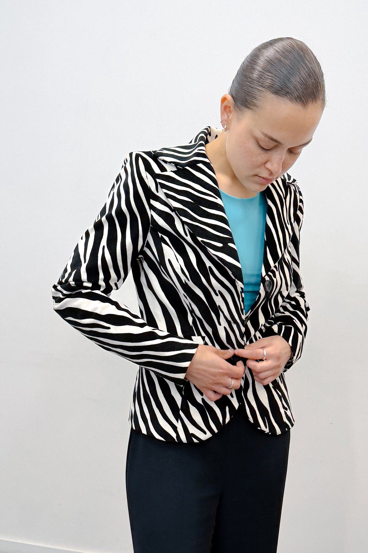 THE ZEBRA BLAZER (M/L) - ENSO Vintage