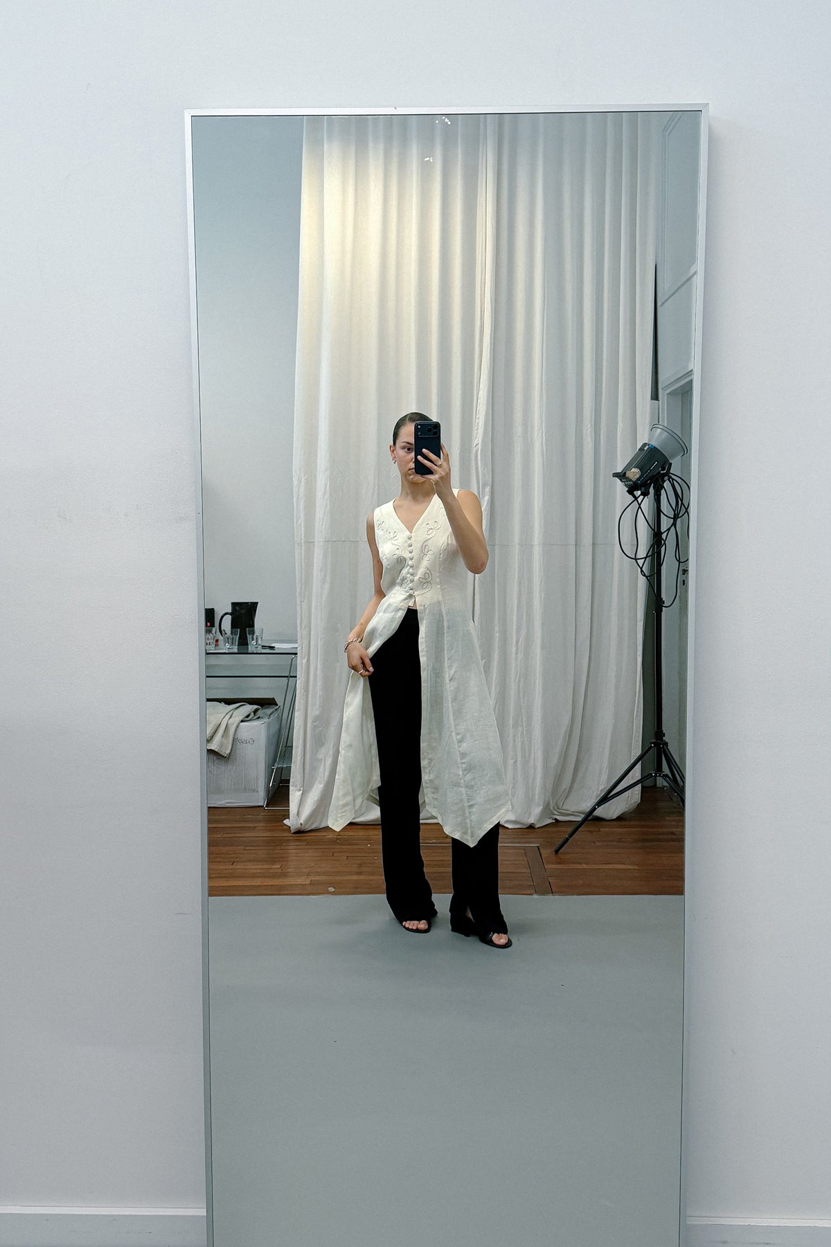 THE LINEN VEST (M/L) - ENSO Vintage