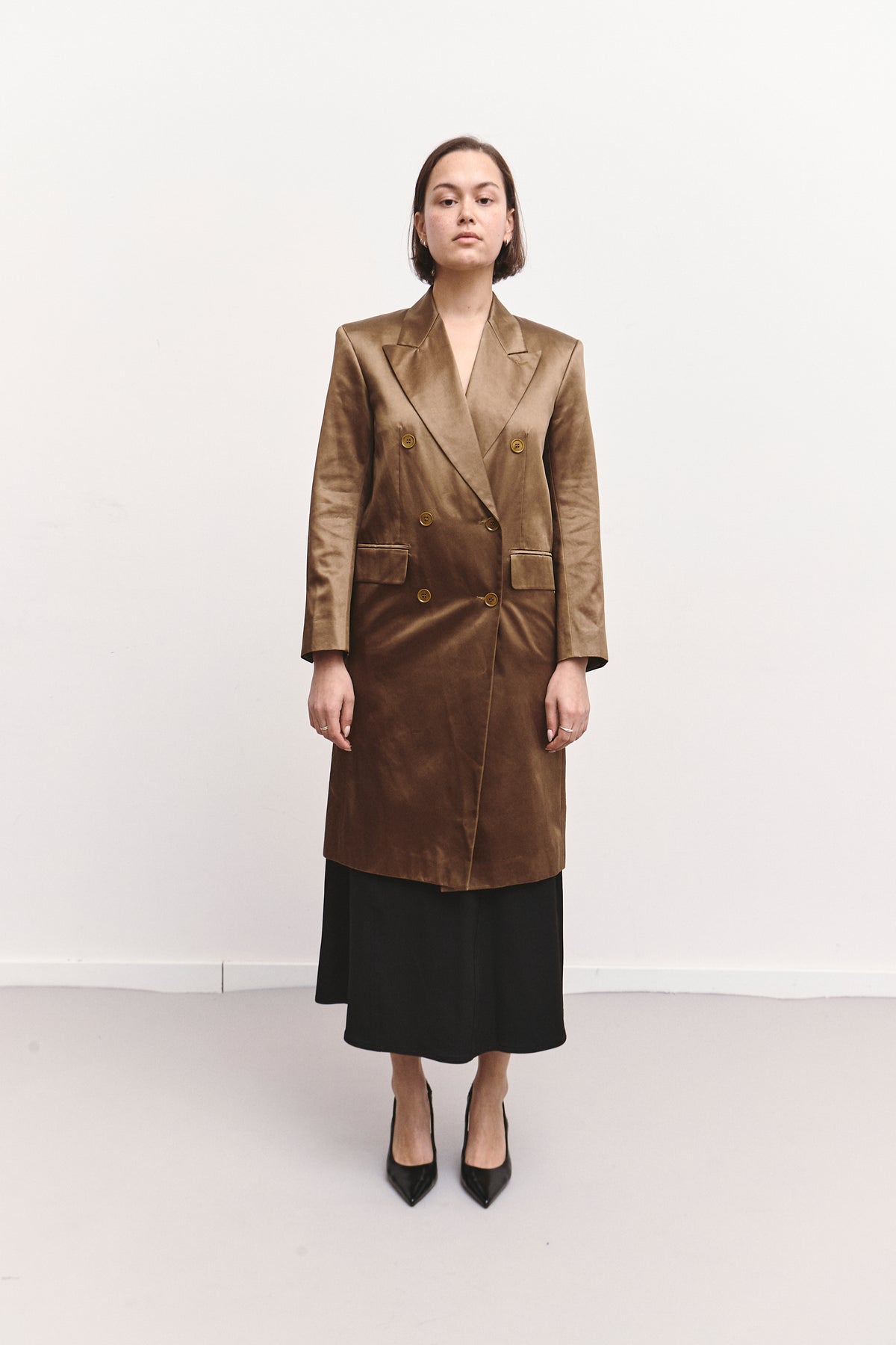 SPORTMAX SATIN JACKET (S/M)