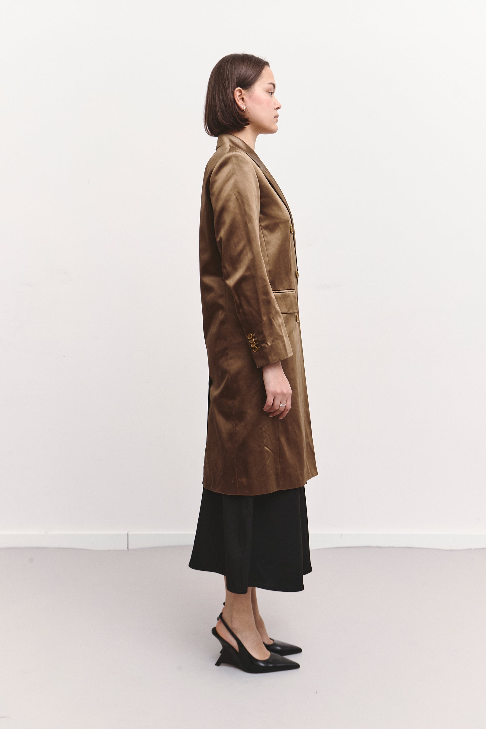 SPORTMAX SATIN JACKET (S/M)