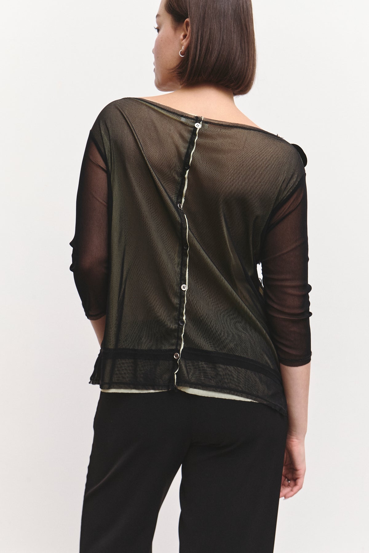 THE SEQUIN PETAL BLOUSE (S/M)