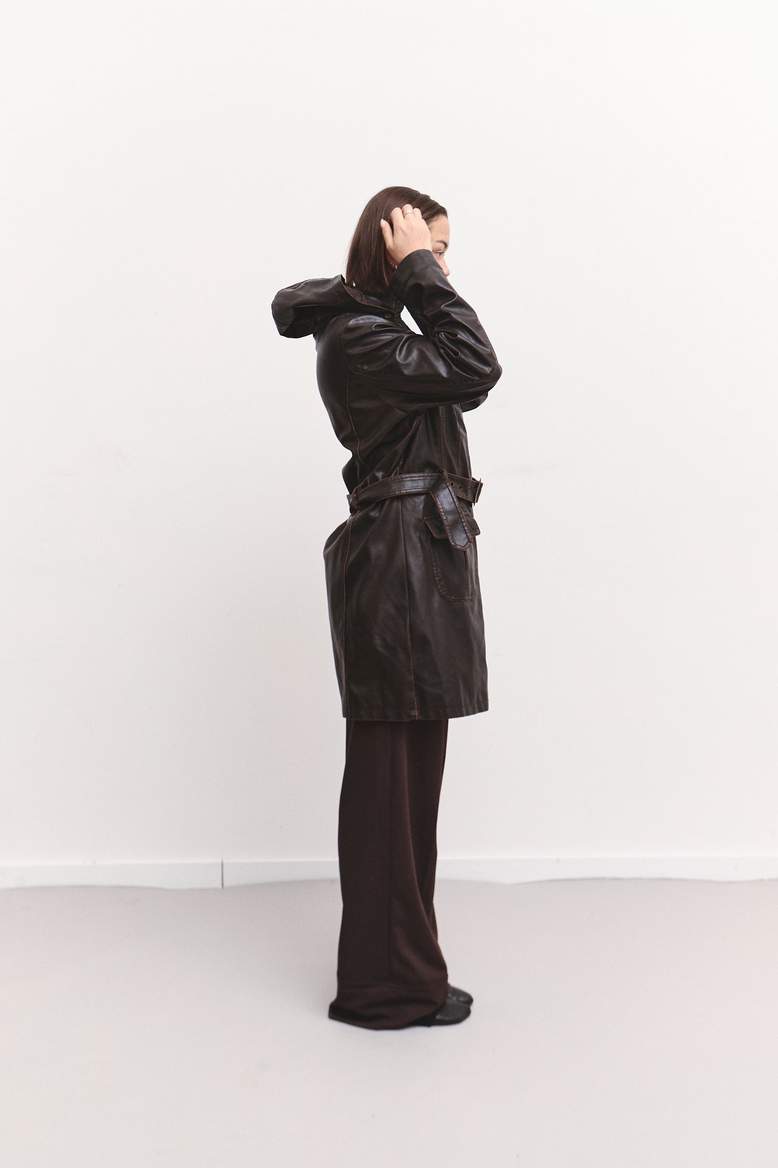 THE UTILITY LEATHER COAT (L/XL)