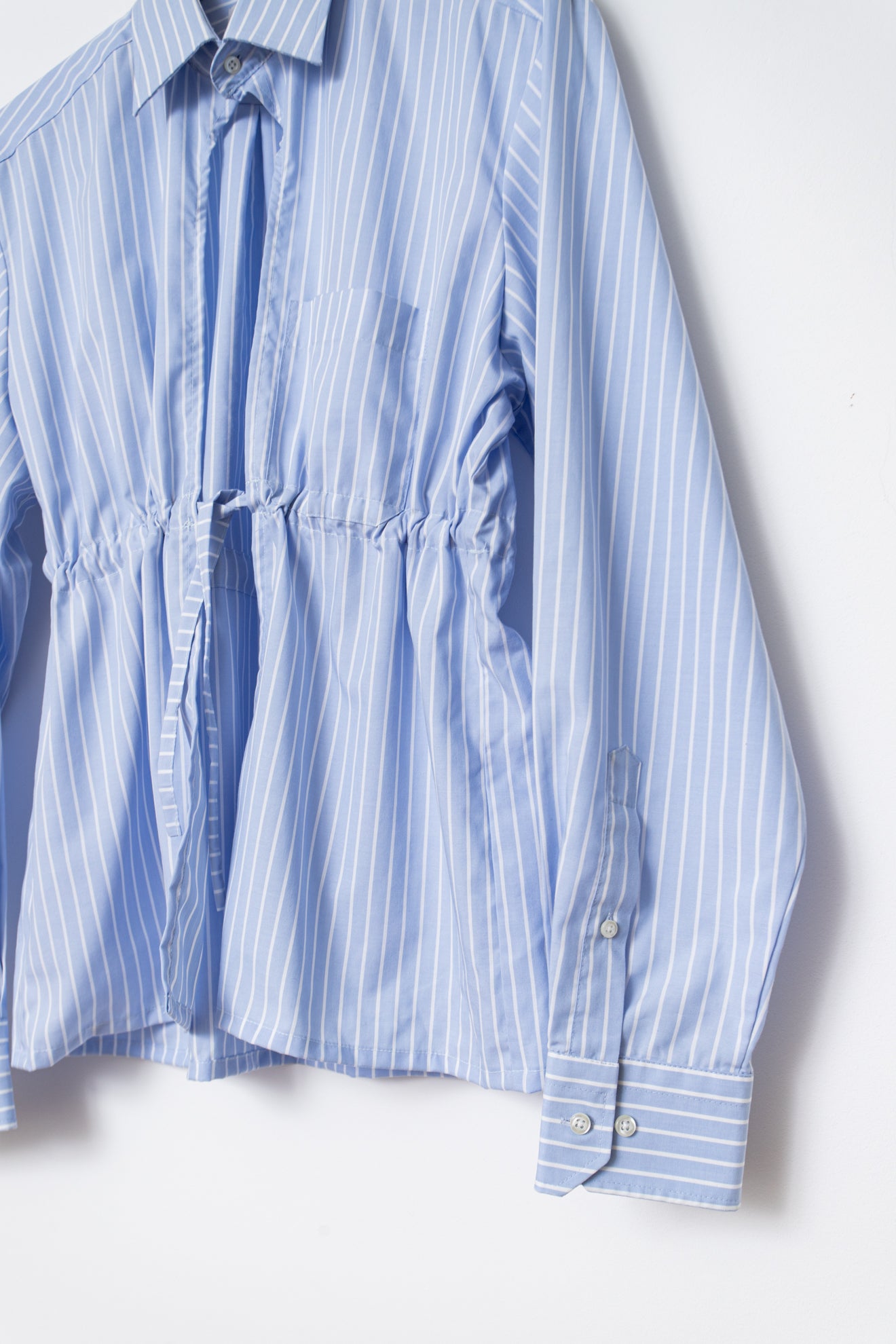 UPCYCLED SMOCK SHIRT STRIPES (S/M)