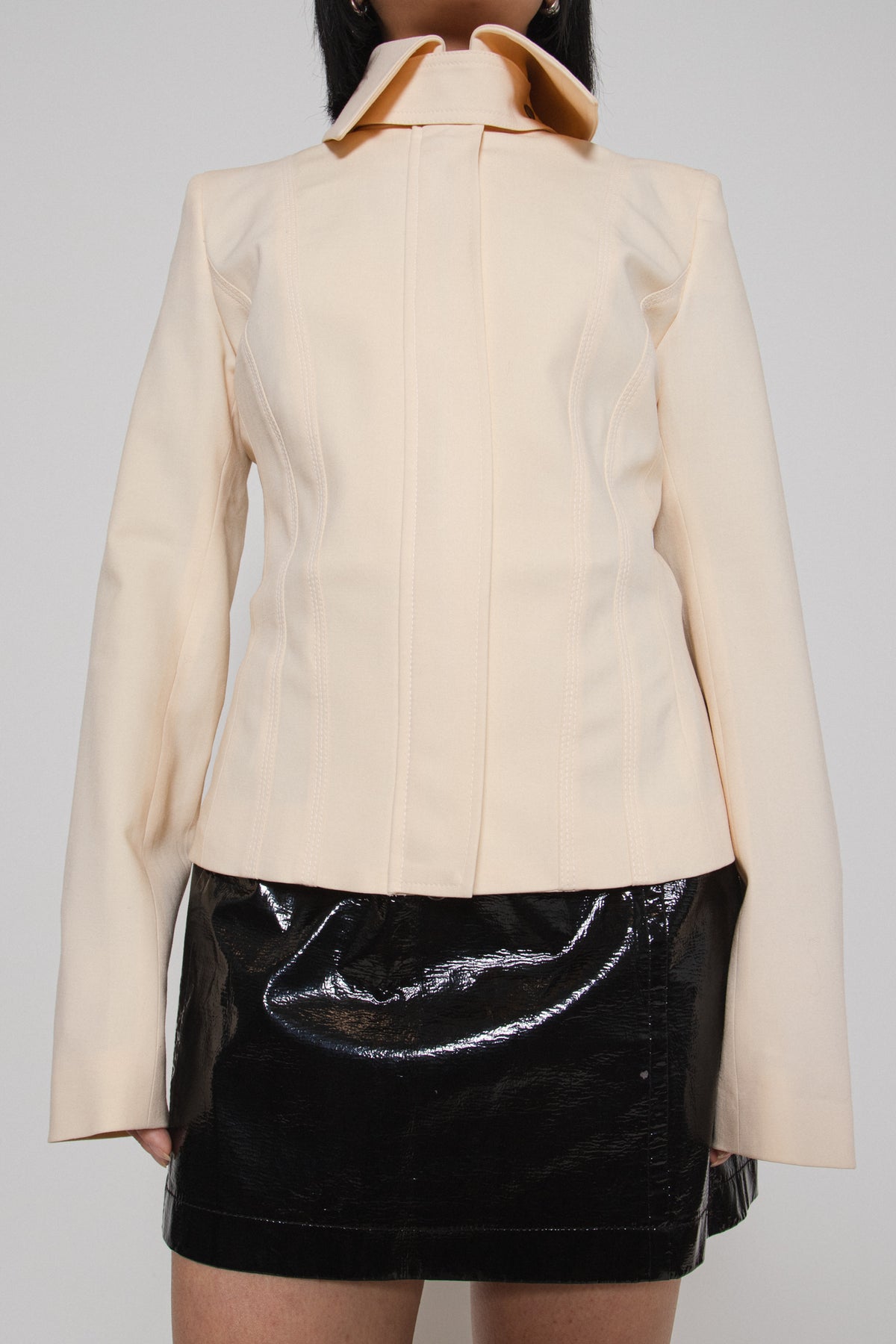 THE BLACK SHINY SKIRT (34/36)