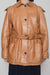 THE TAN LEATHER JACKET (S/M)