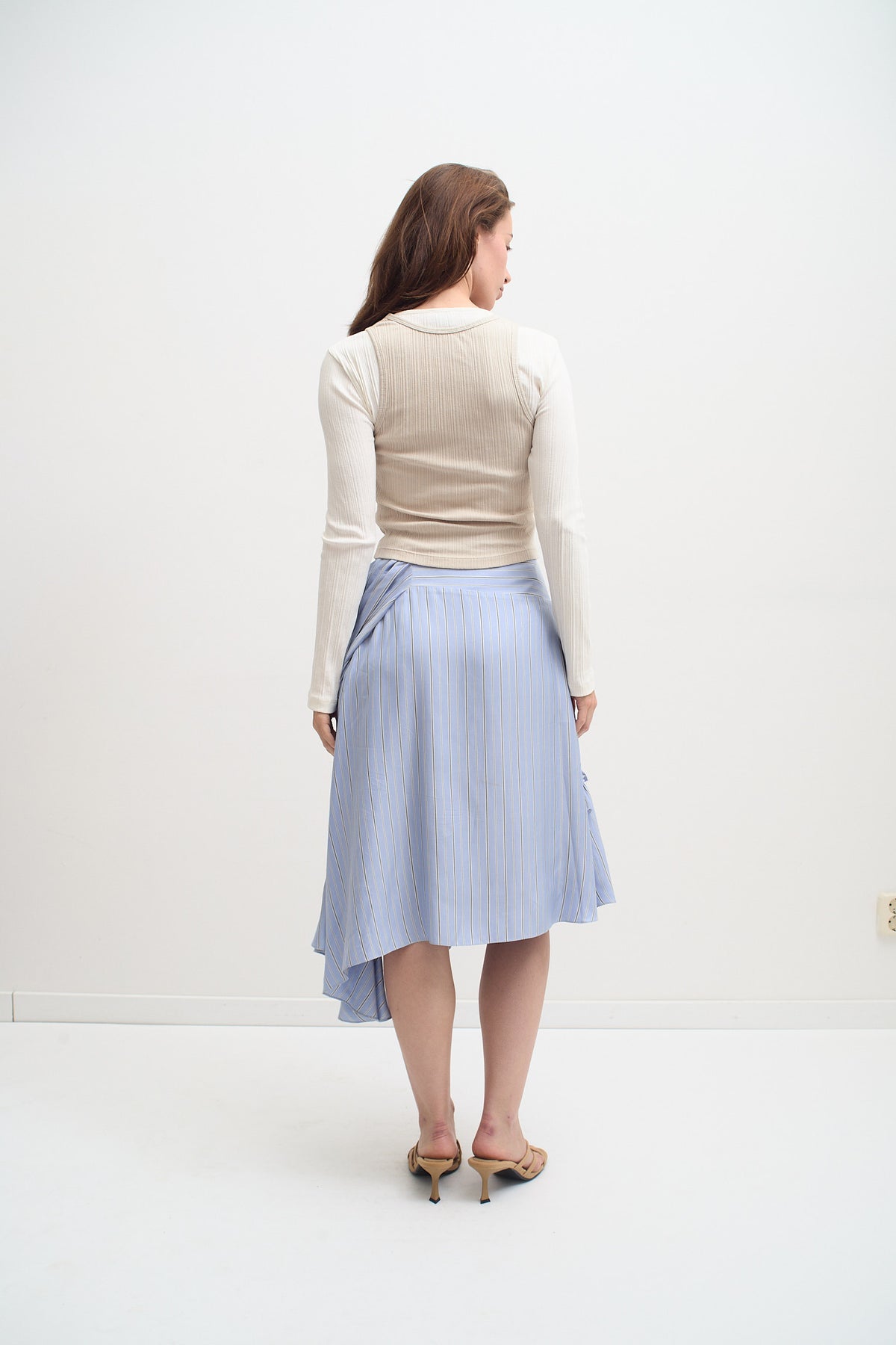 MARITHÉ FRANCOIS GIRBAUD LAYERED TOP (XS/S)