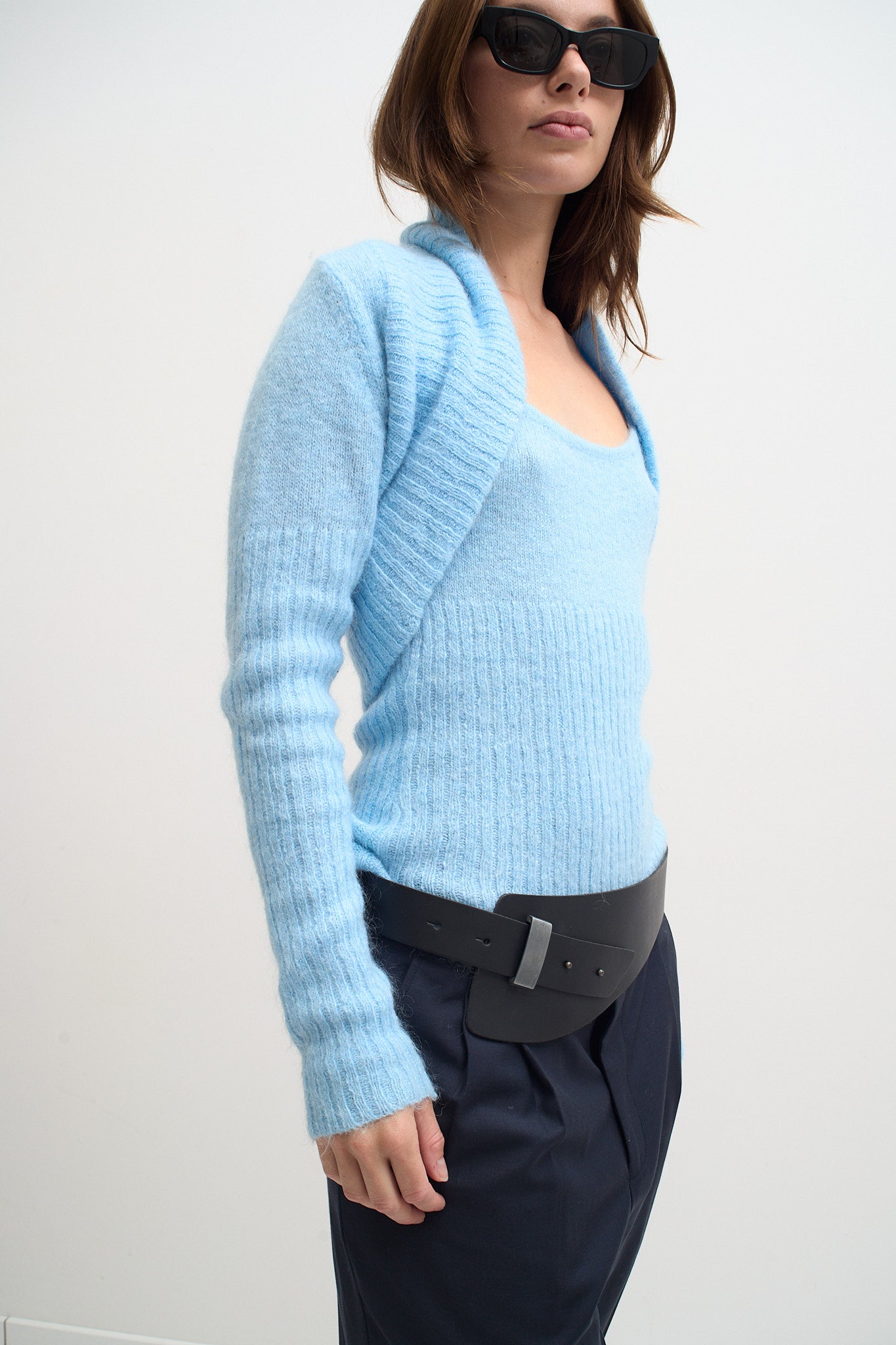 THE RECTANGLE BUCKLE BELT