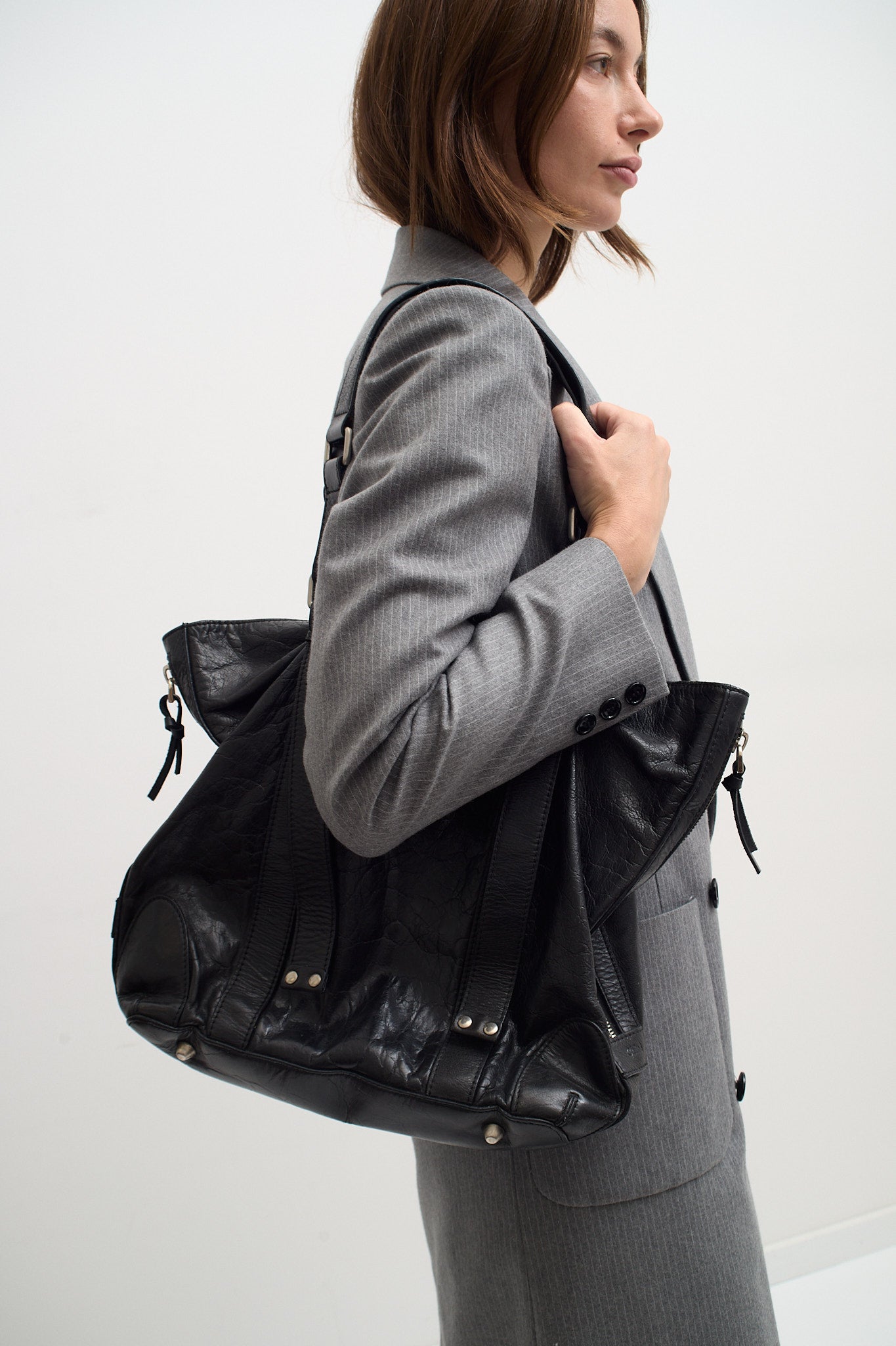 CHLOÉ LEATHER TOTE