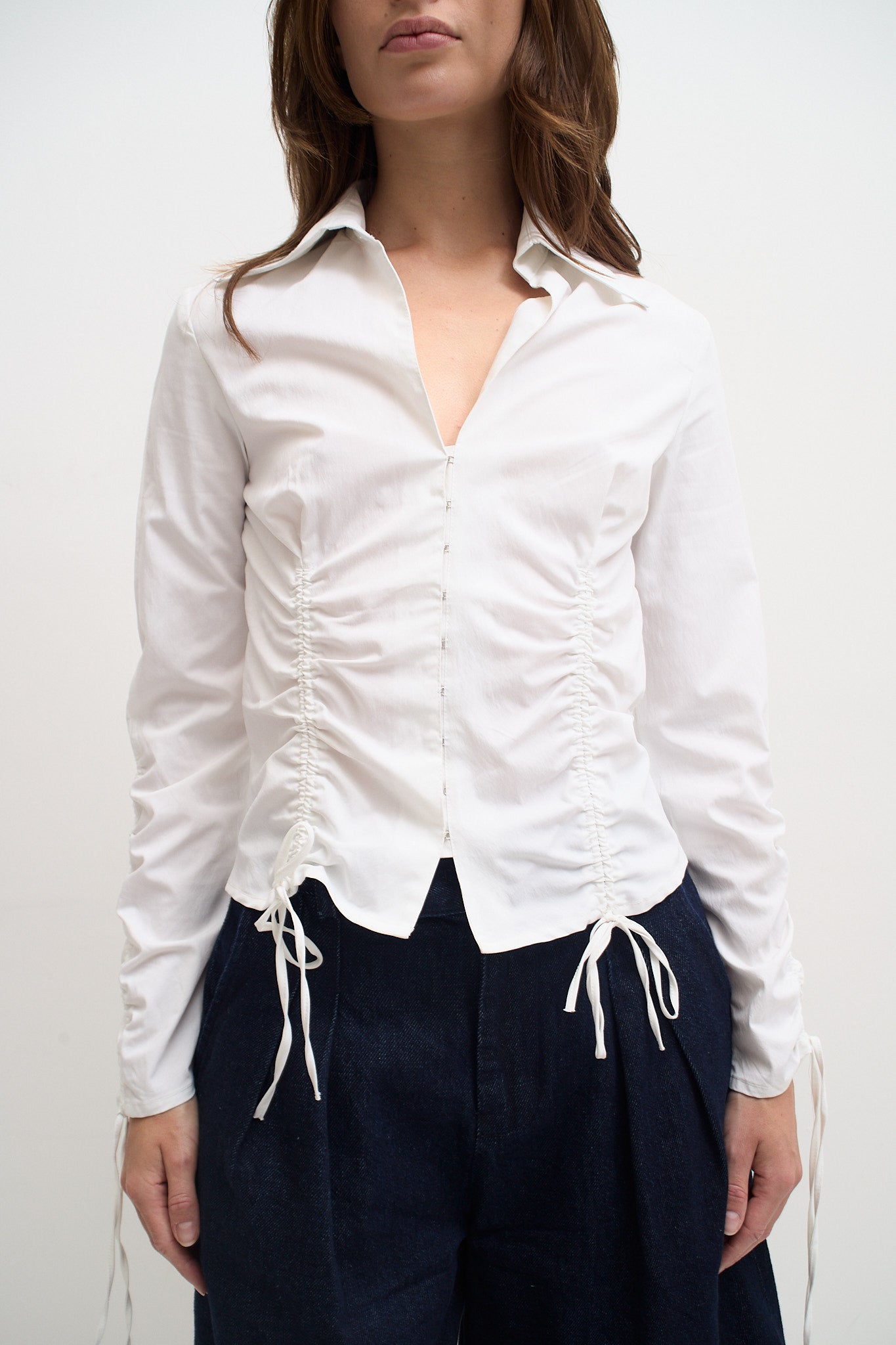 THE RUCHED SHIRT (XS/S)