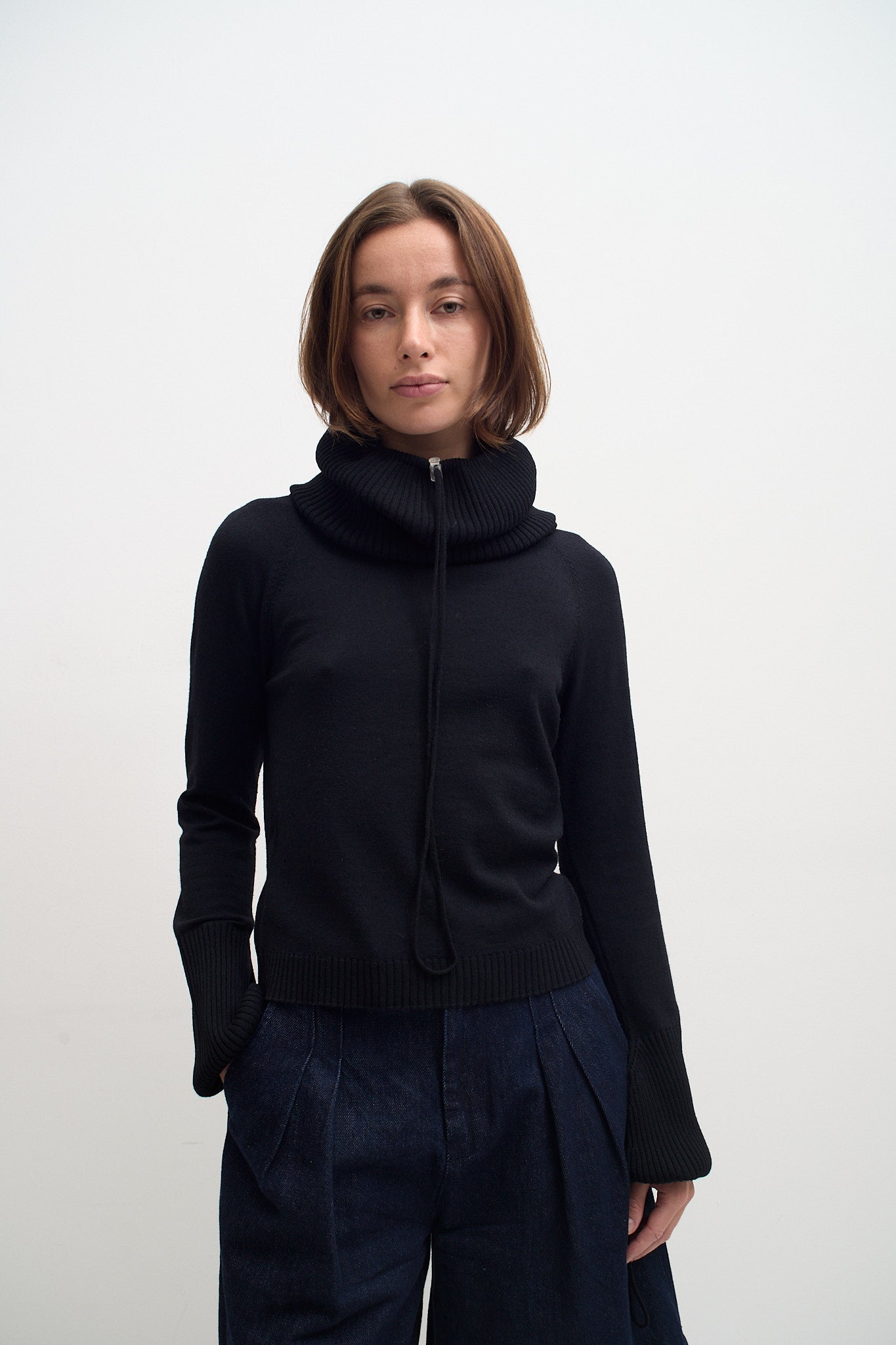 THE WIDE CUFF KNIT (XS/S)