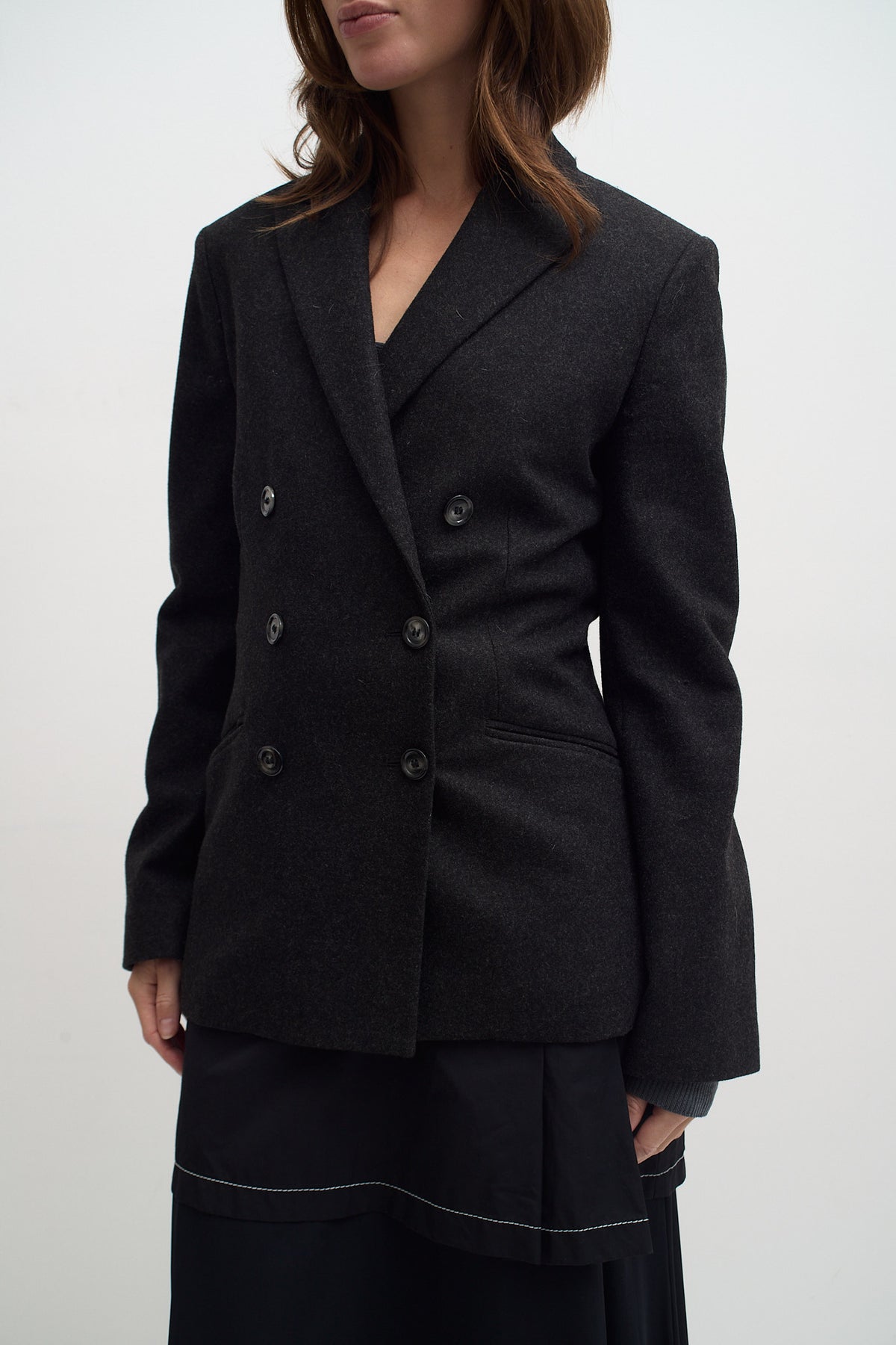 GIANFRANCO FERRE WOOL BLAZER (S/M)