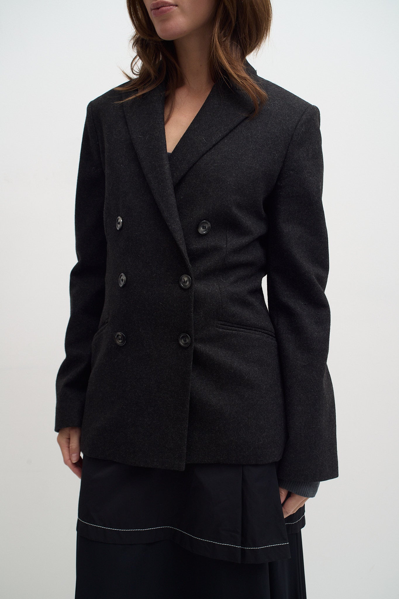 GIANFRANCO FERRE WOOL BLAZER (S/M)