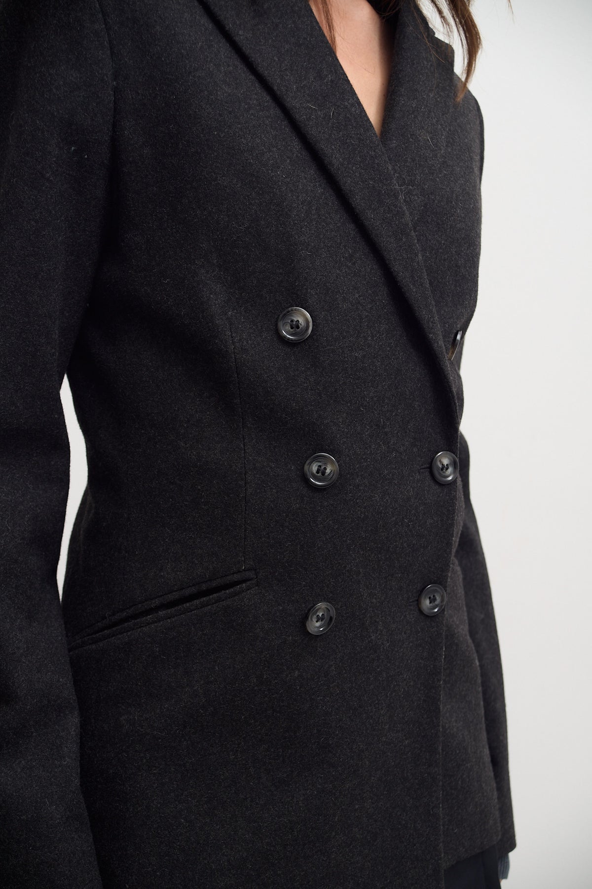 GIANFRANCO FERRE WOOL BLAZER (S/M)